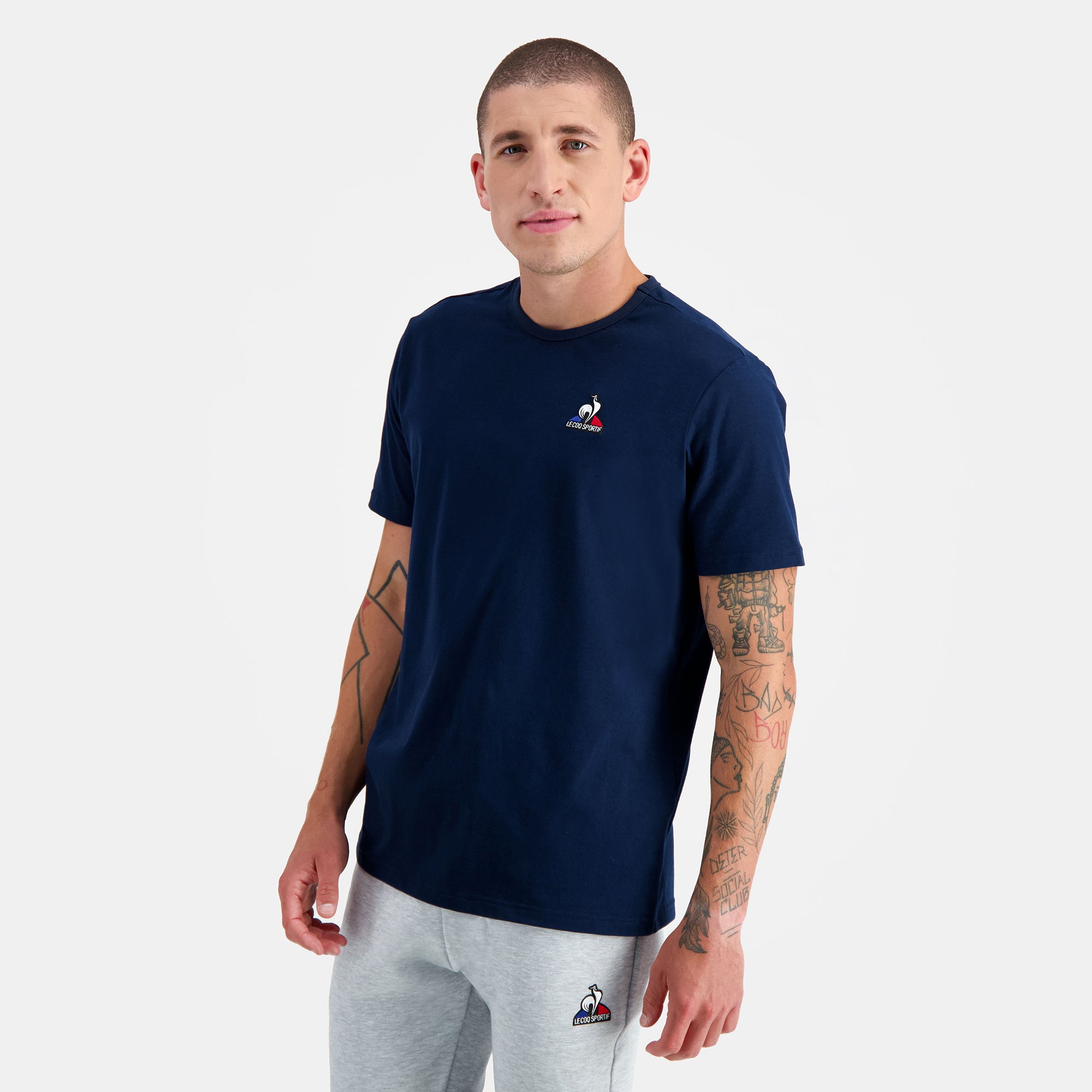 T-Shirt for men Essentiels - Blue – Le Coq Sportif