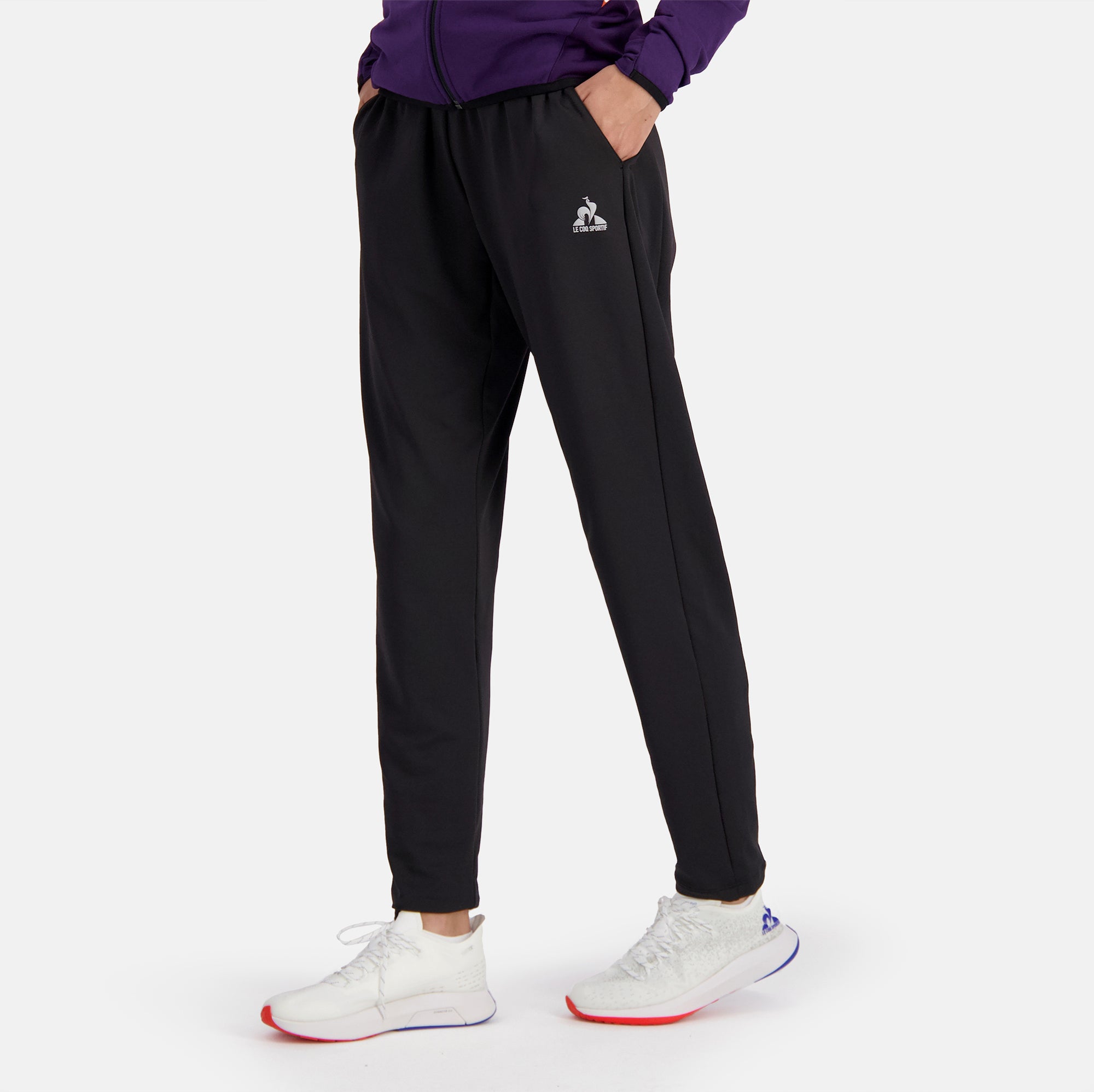 Le coq sportif pantalon femme clearance brun