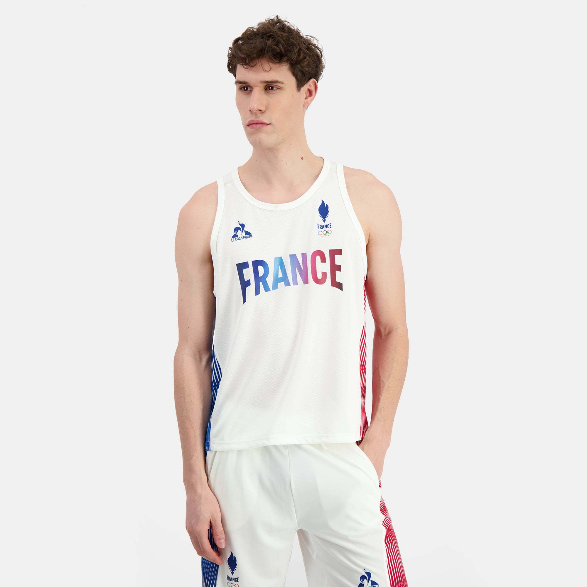 Tank Top France s Olympic team for men Le Coq Sportif