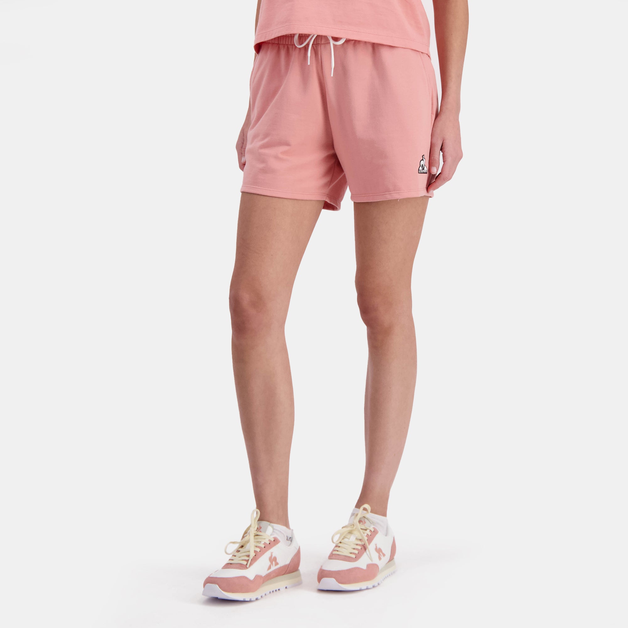 Short le coq sportif rose on sale