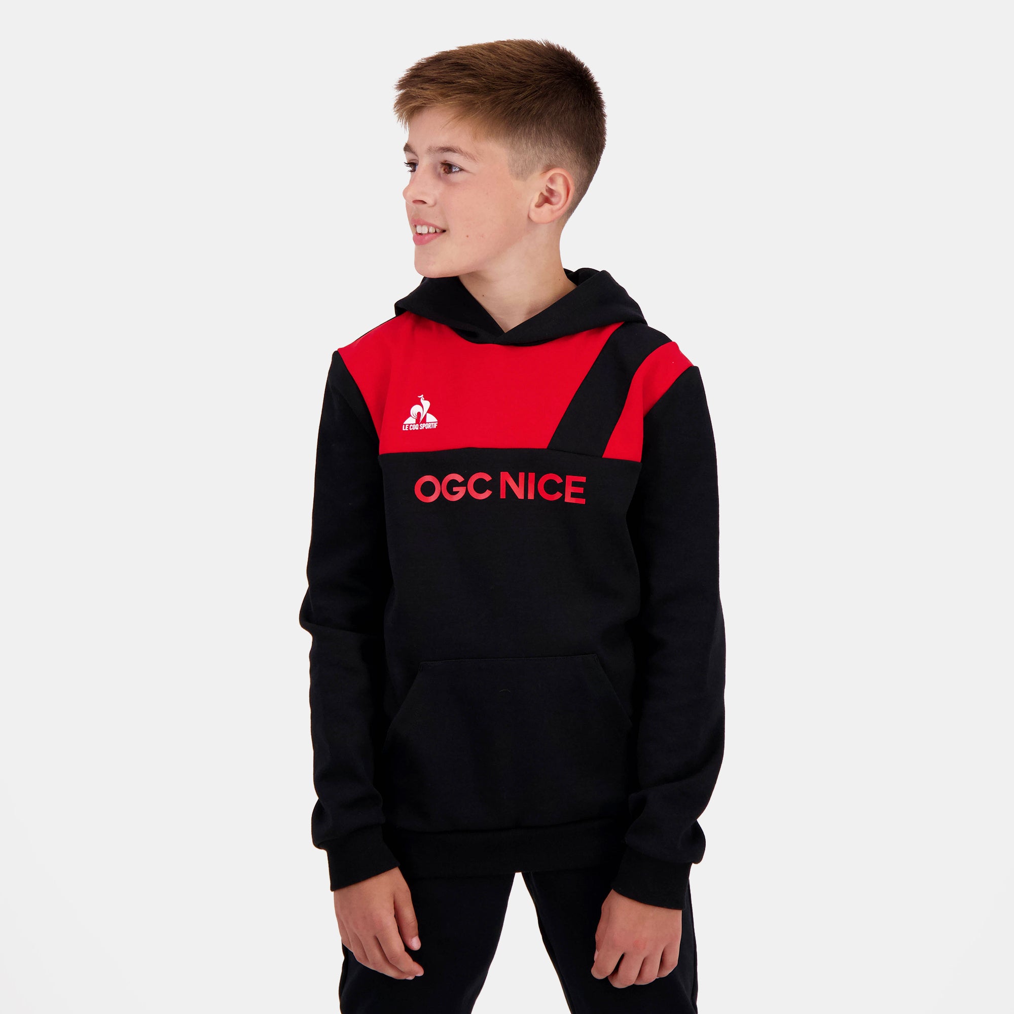 Hoodie OGC Nice for kids Le Coq Sportif