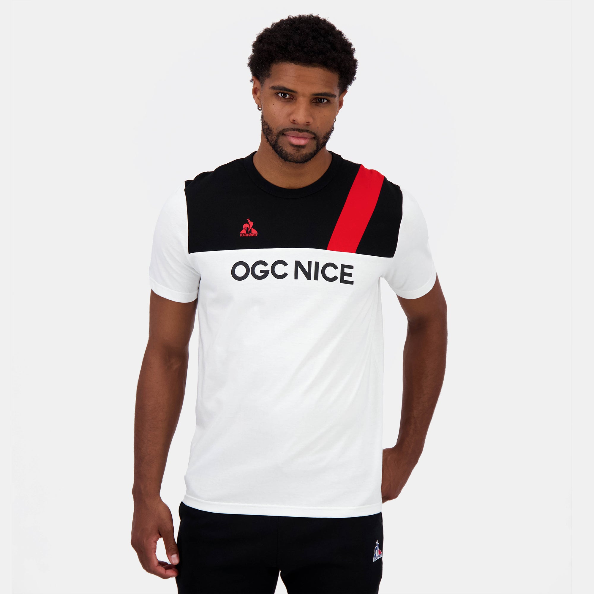 T Shirt OGC Nice for men Le Coq Sportif