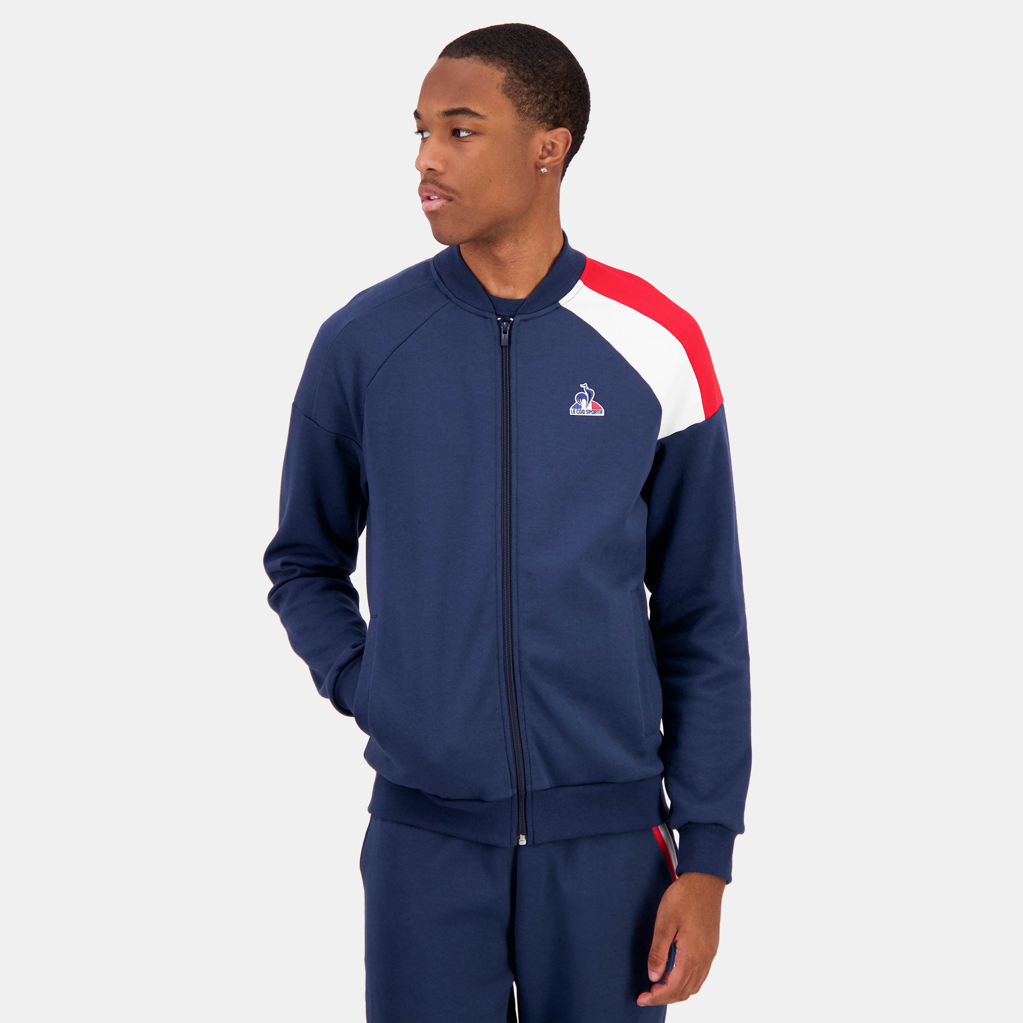 Sweat zippe Homme Le Coq Sportif