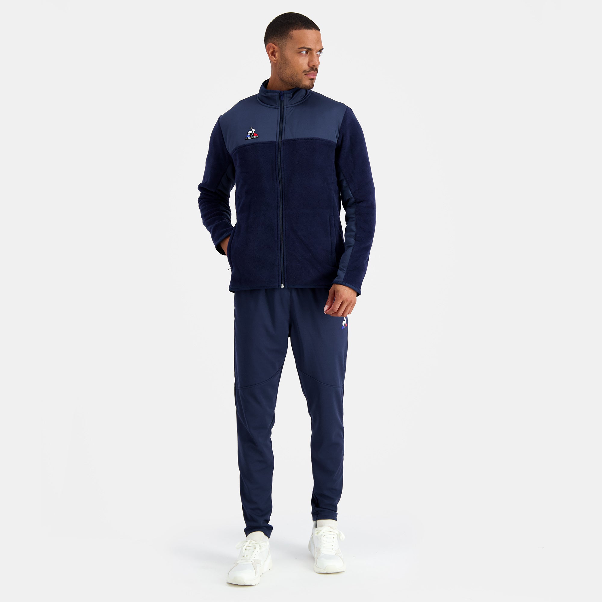 2210661-N°1 TRAINING Polaire M dress blues  | Giacca In Pile Uomo