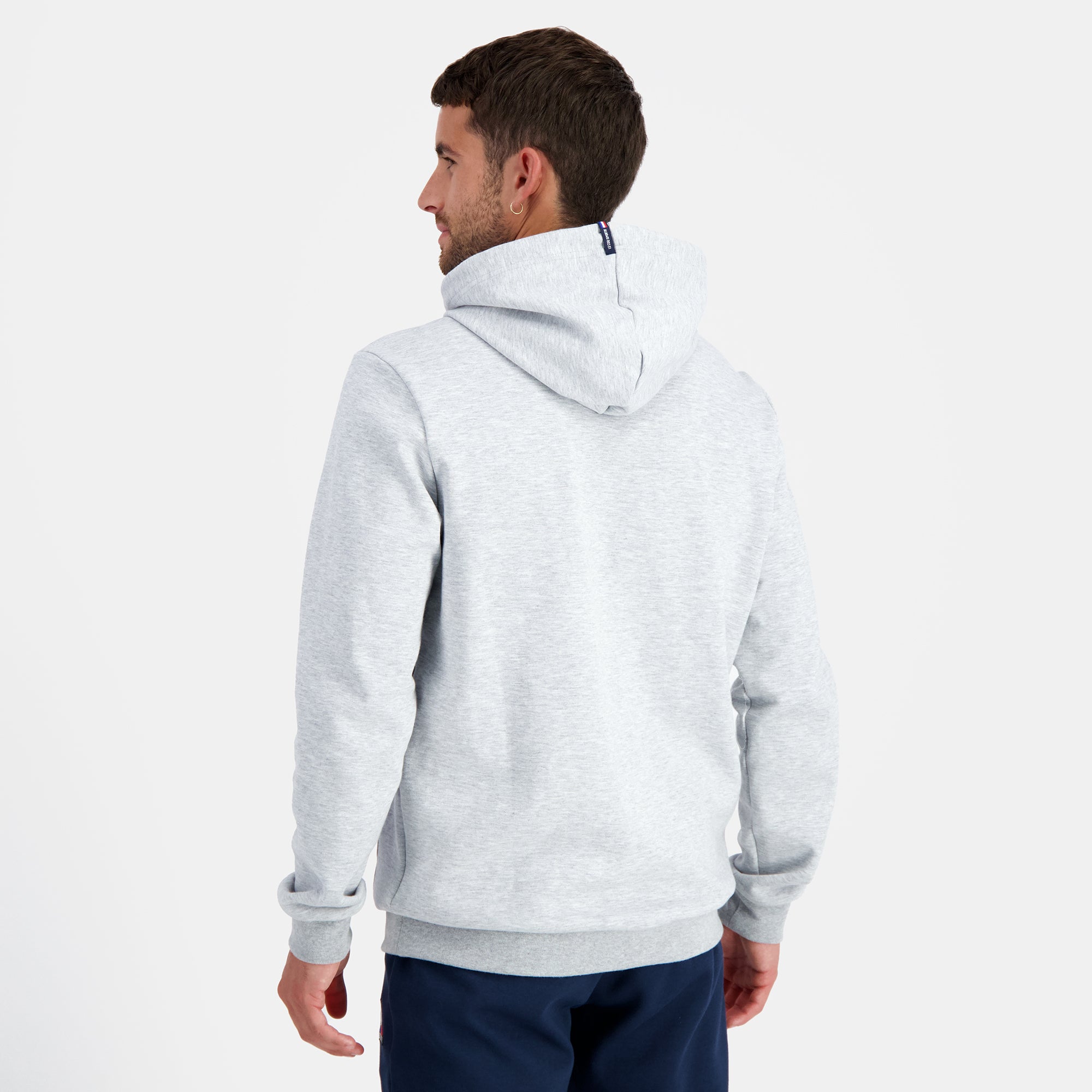 Hoodie for men Grey Le Coq Sportif