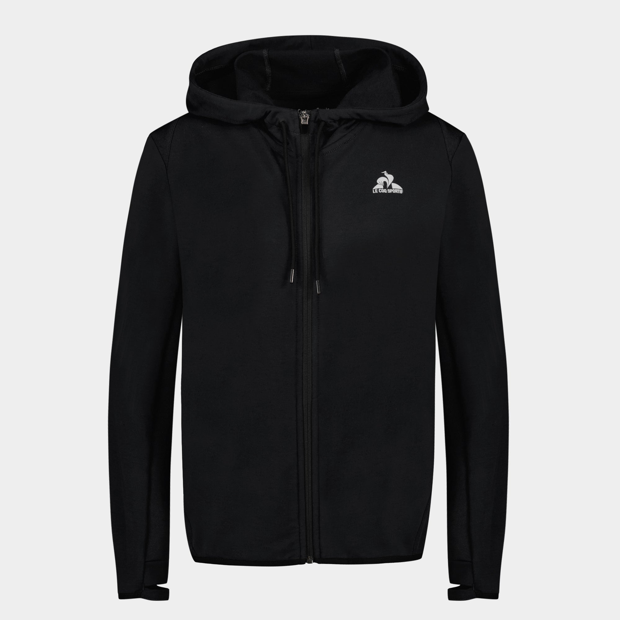 2310685-TRAINING LF FZ Hoody N°3 M black  | Zip-Up Hoodie for men