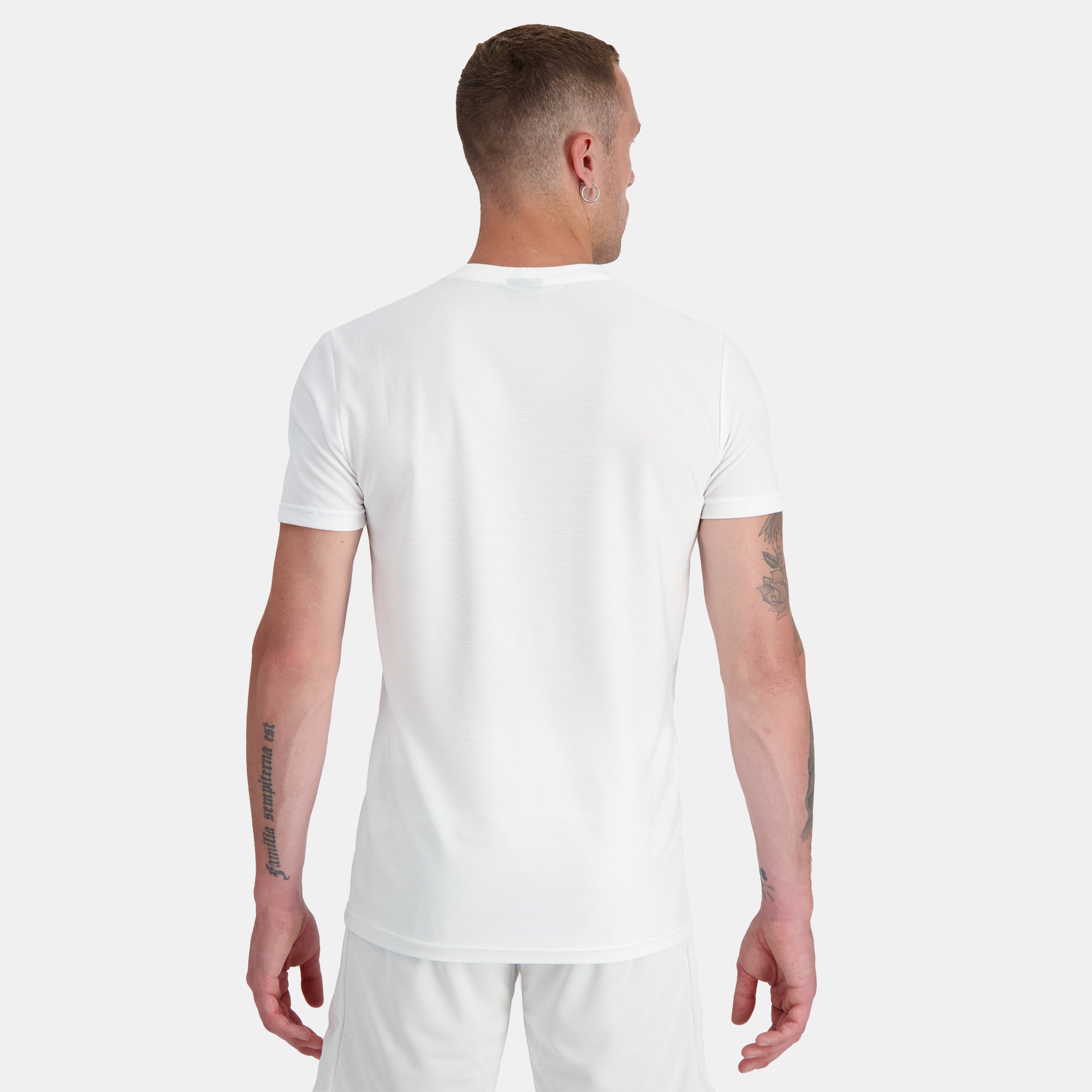 Tee shirt coq hot sale sportif homme blanche