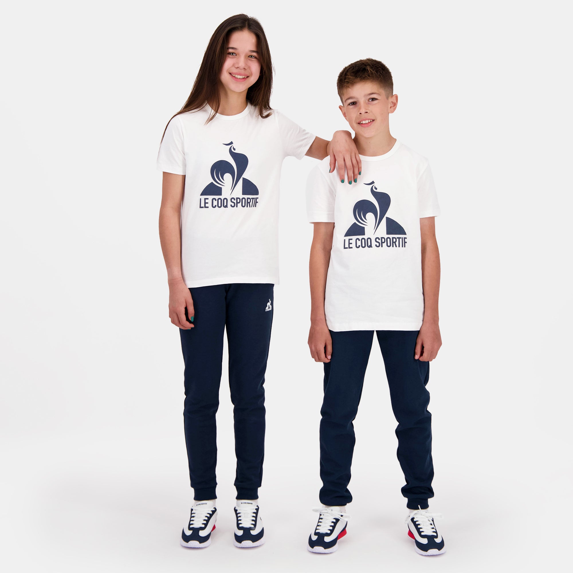 2320654-ESS Tee SS N°1 Enfant new optical white | T-shirt Enfant