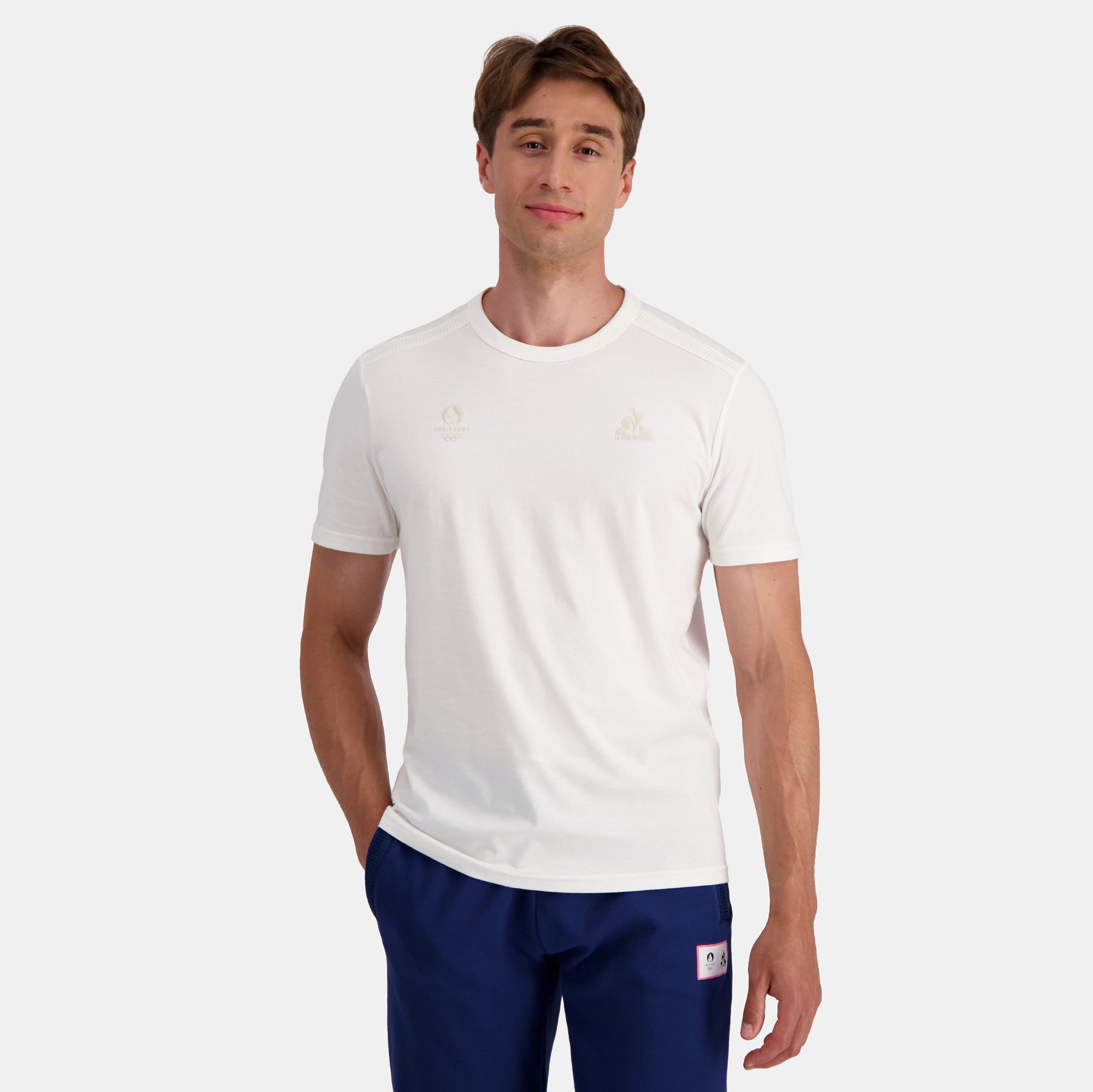 2321311-ESS P24 Tee SS N°1 M marshmallow  | T-Shirt für Herren