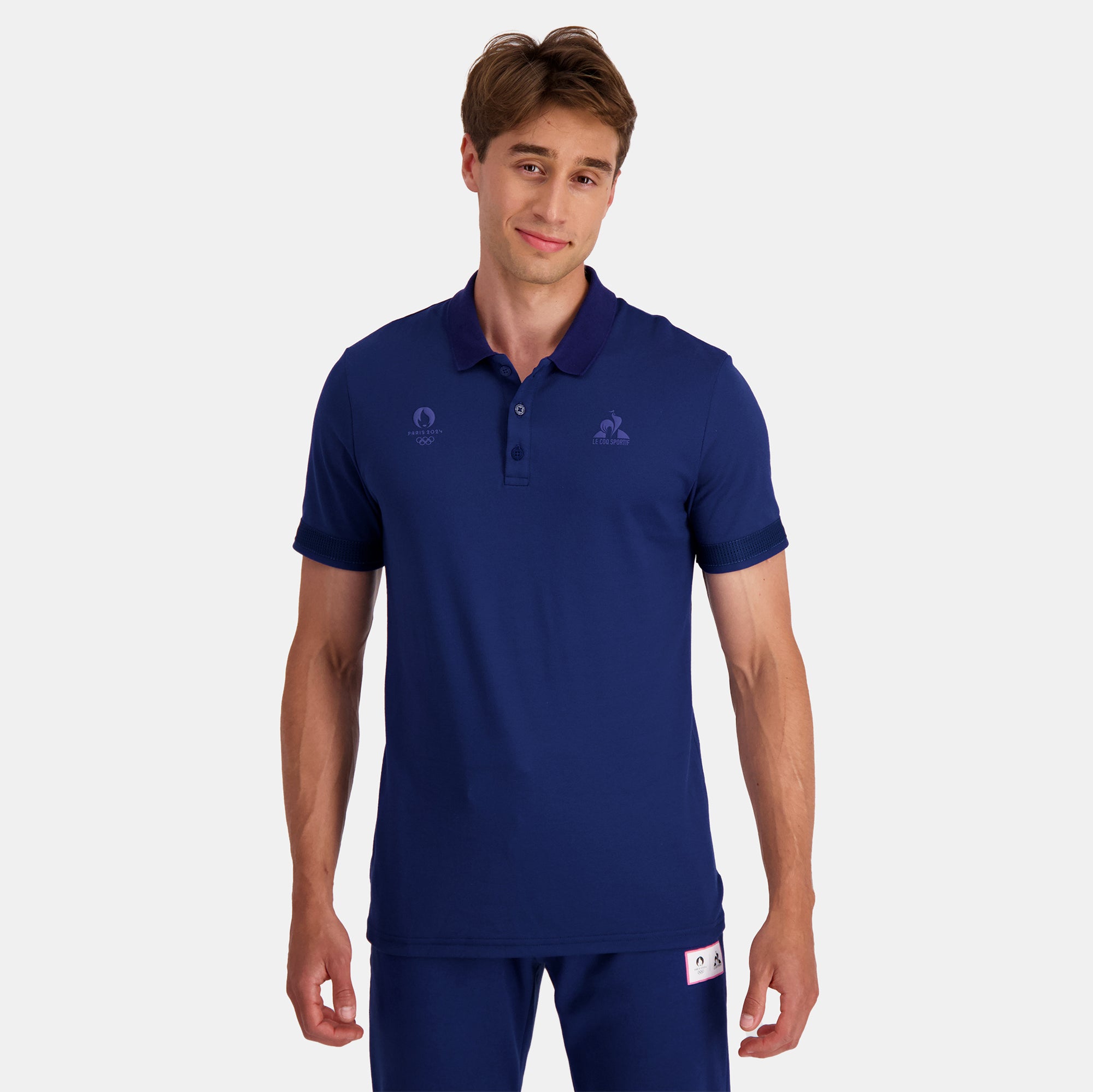 2321314-ESS P24 Polo SS N°1 M blue depths  | Polohemd für Herren