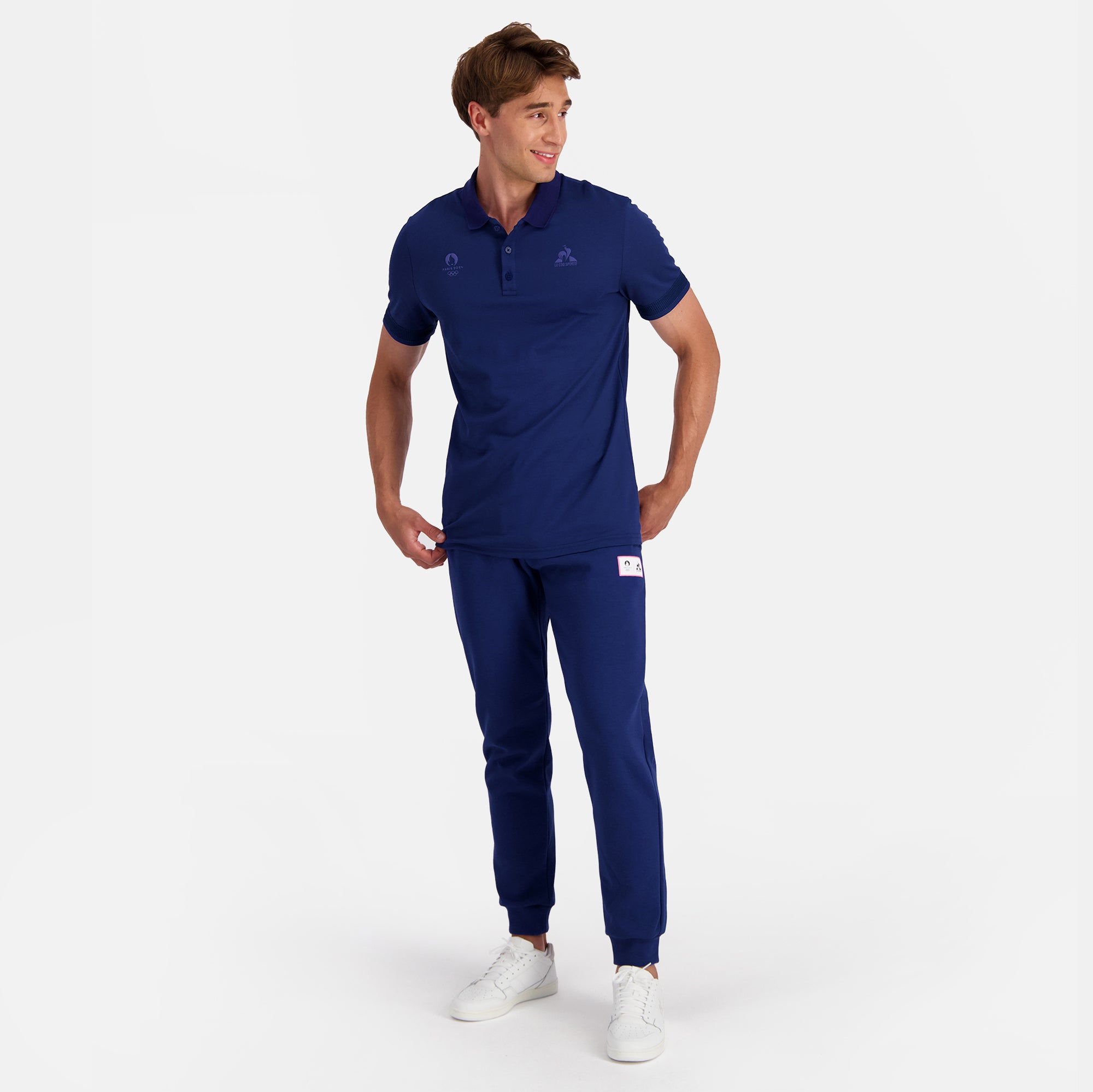 2321314-ESS P24 Polo SS N°1 M blue depths  | Polohemd für Herren