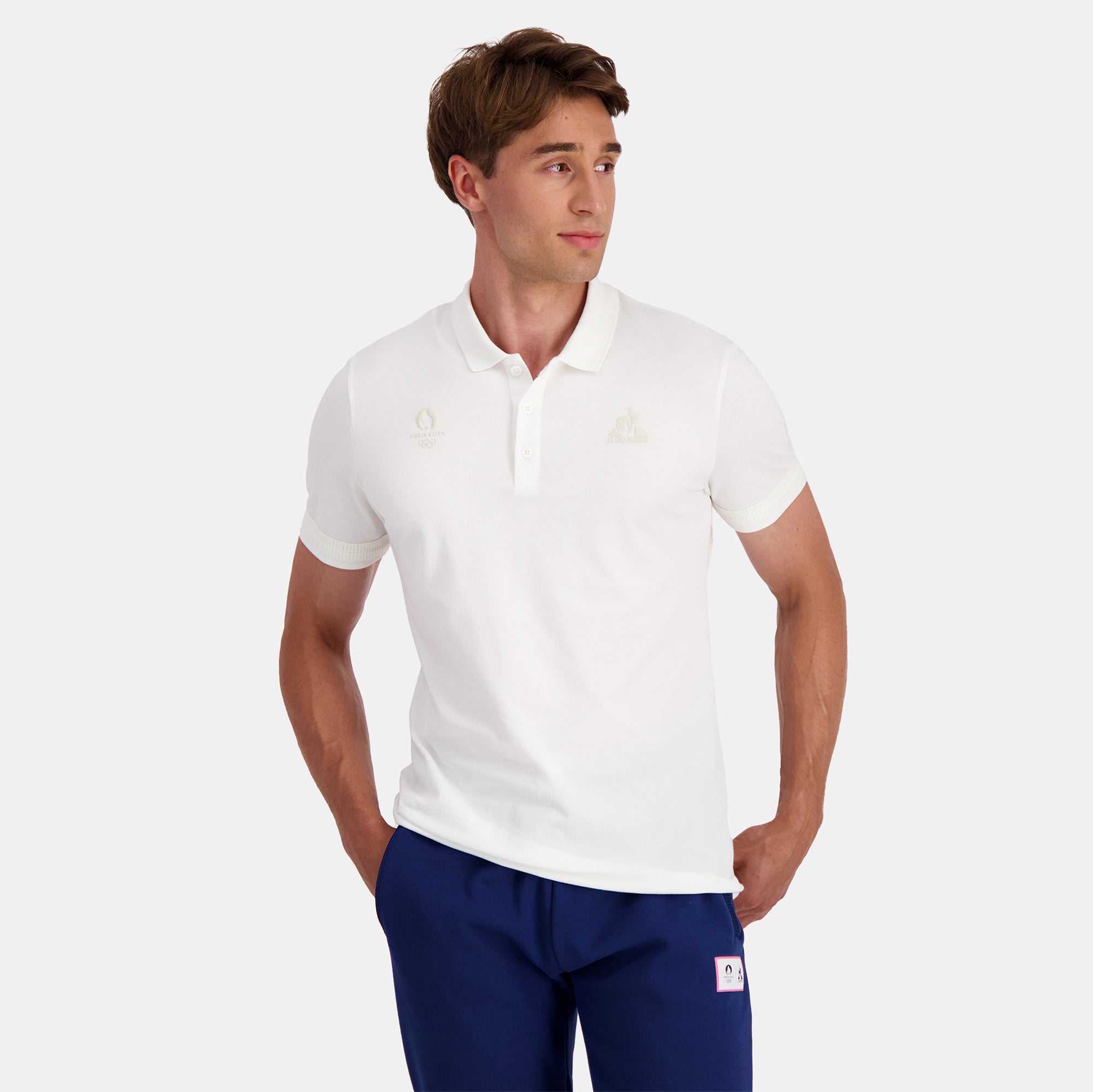 2321315-ESS P24 Polo SS N°1 M marshmallow  | Polohemd für Herren