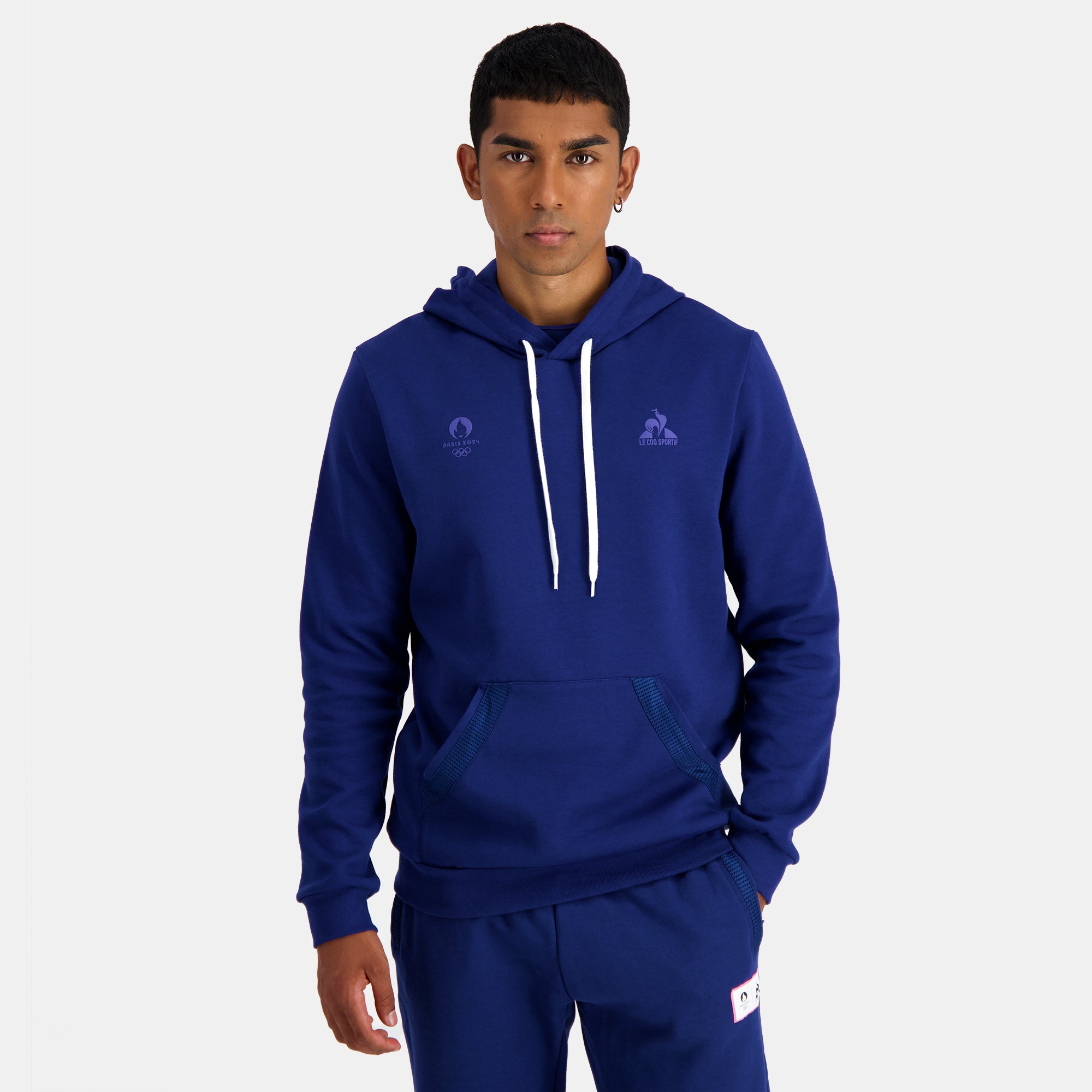 2321318-ESS P24 Hoody N°1 M blue depths  | Kapuzenpullover für Herren