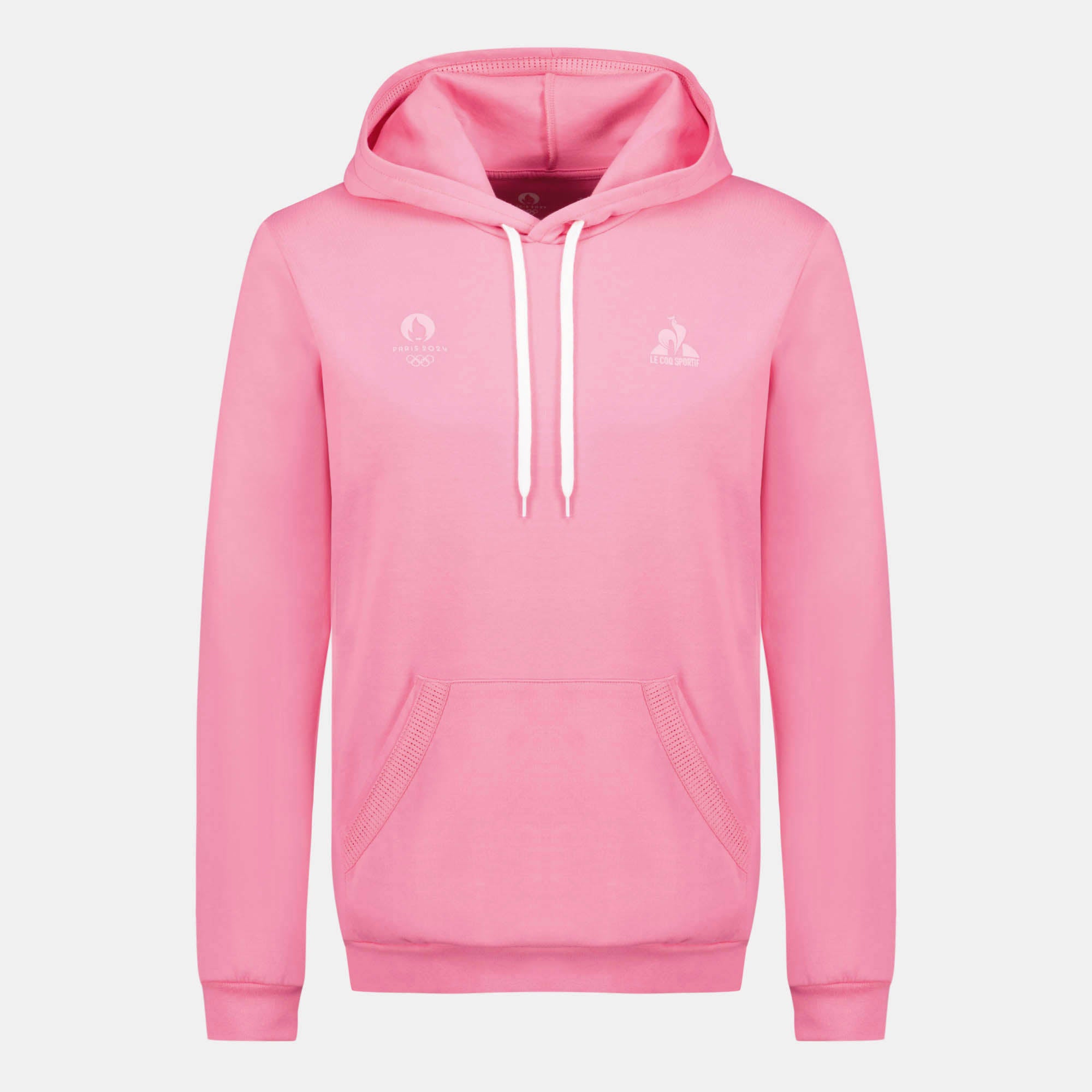 2321319-ESS P24 Hoody N°1 M pink carnation  | Felpa Con Cappuccio Uomo