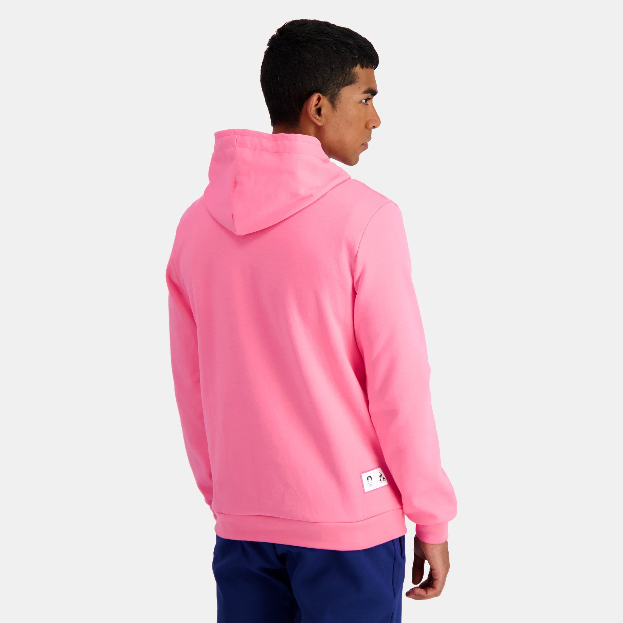 2321319-ESS P24 Hoody N°1 M pink carnation | Sweat à capuche Homme