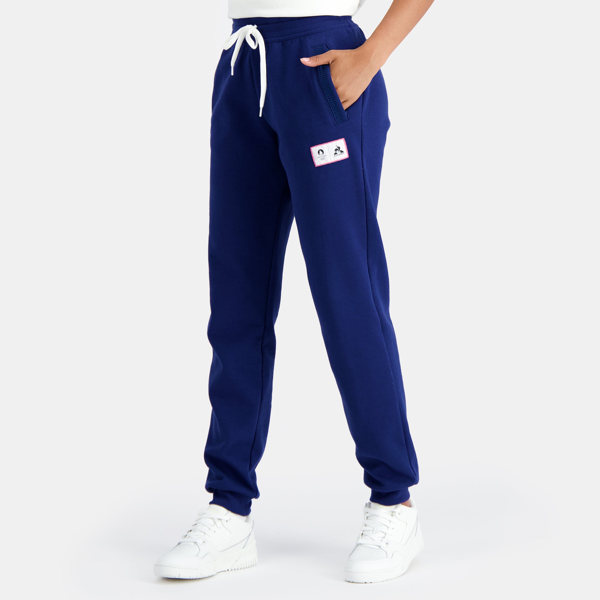 2321326-ESS P24 Pant Regular N°1 W blue depths  | Pantaloni Regular Donna