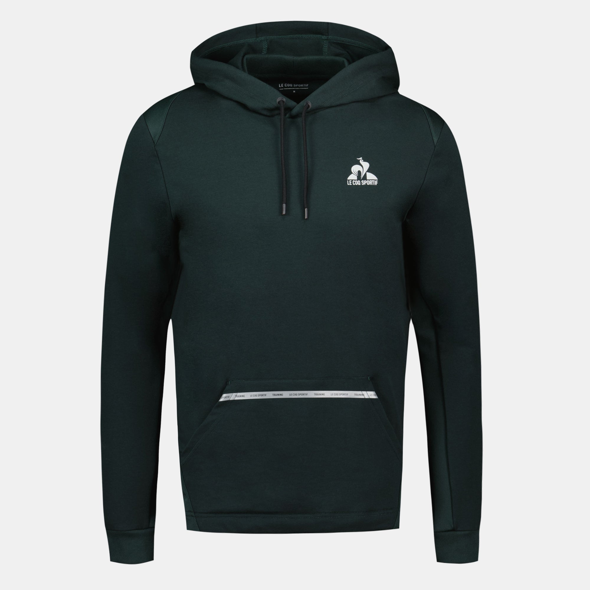 2410013-TRAINING LF Hoody N°2 M scarab  | Felpa Con Cappuccio Uomo