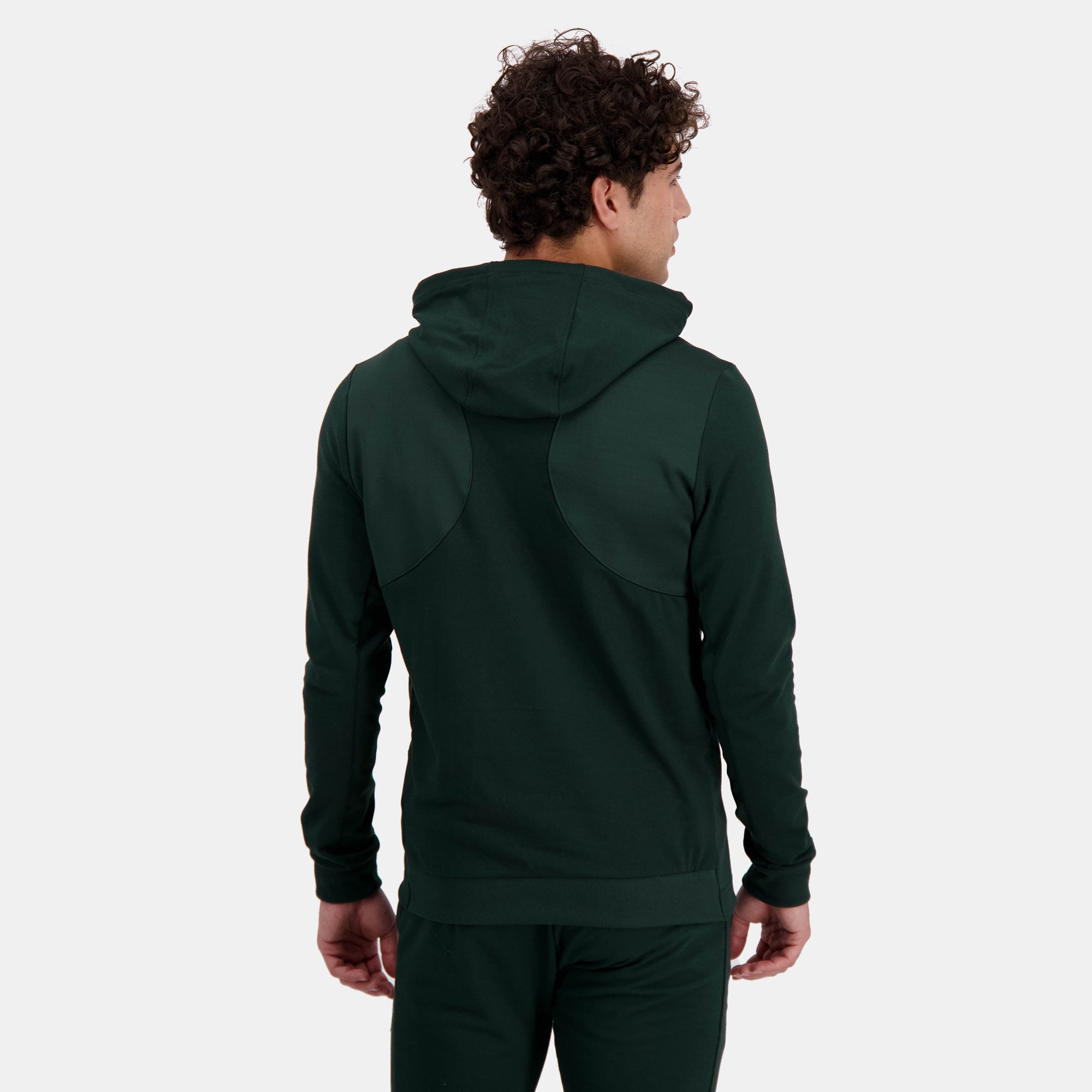 2410013-TRAINING LF Hoody N°2 M scarab  | Felpa Con Cappuccio Uomo