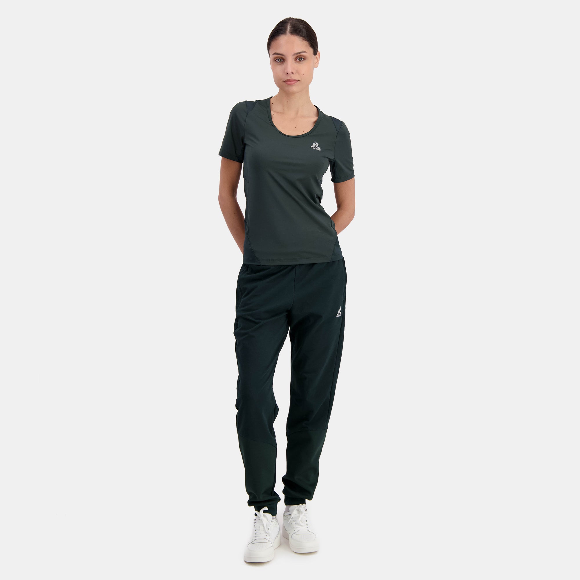 2410019-TRAINING LF Smartlayer SS N°1 W scarab  | T-Shirt for women