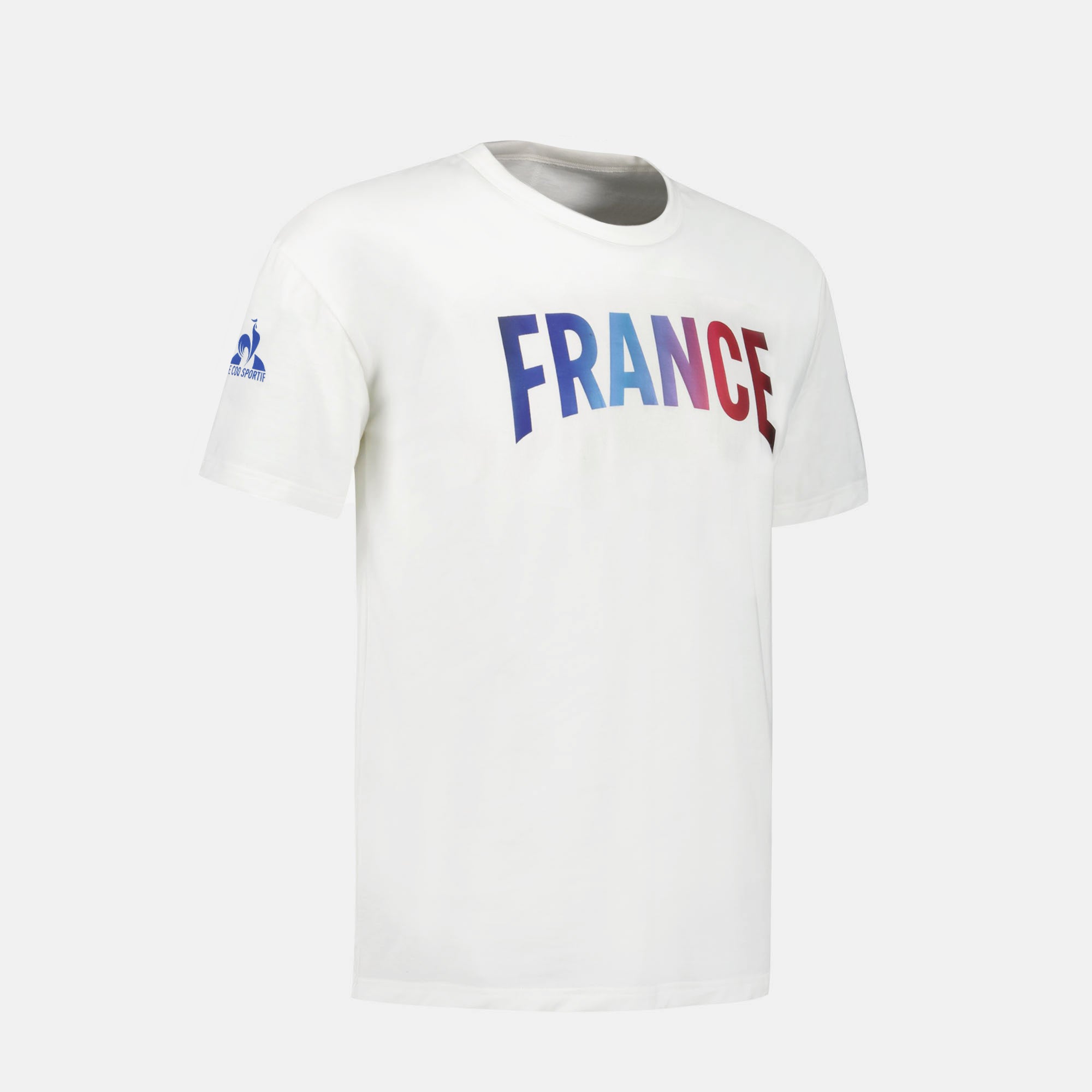 T Shirt for men Equipe de France Olympique White Le Coq Sportif