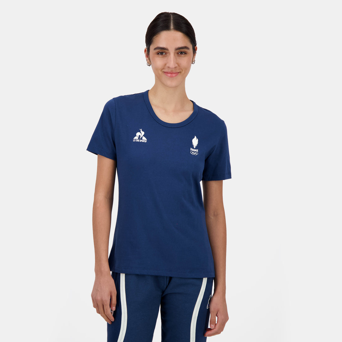 2410063-EFRO 24 Tee SS N°3 W insignia blue  | T-Shirt for women