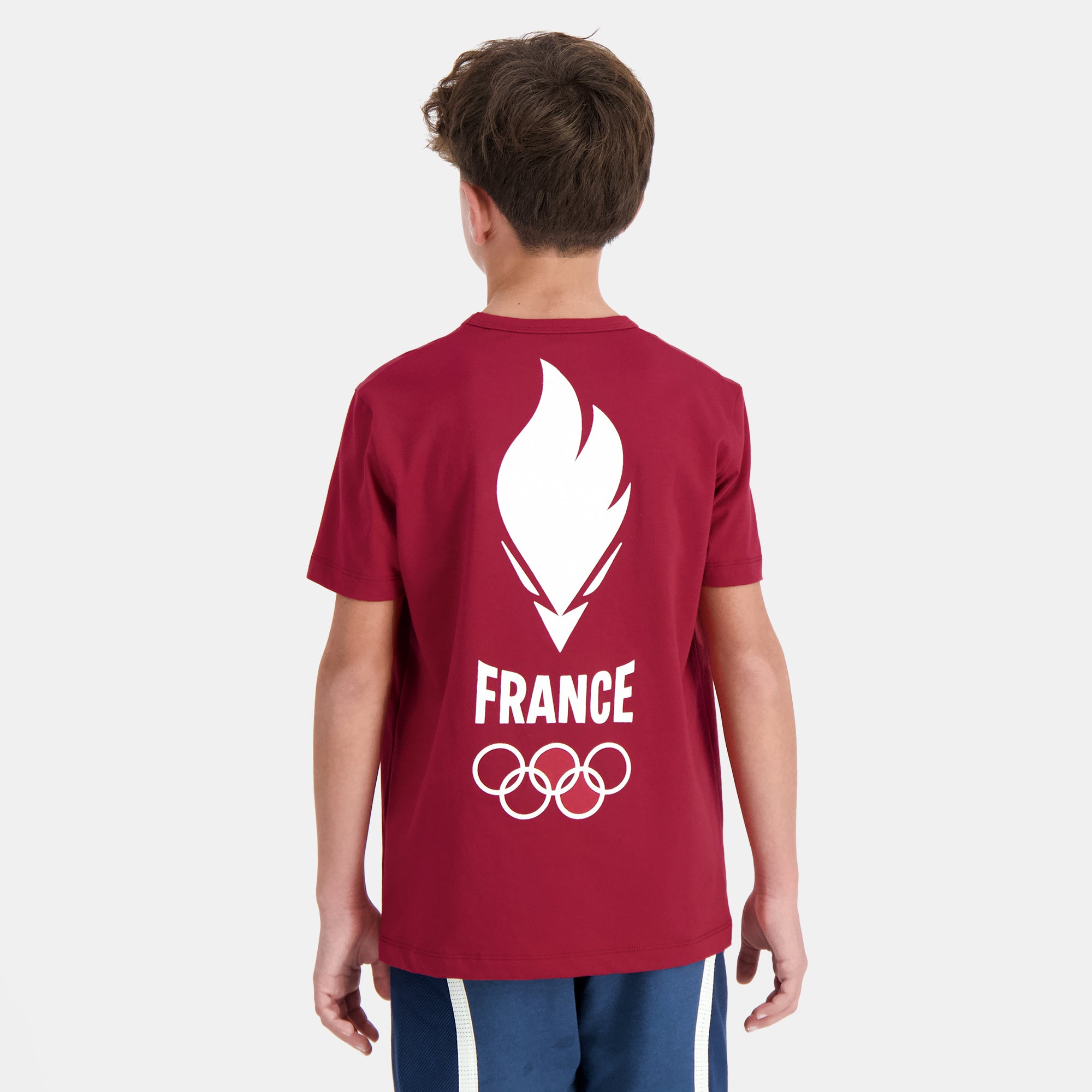 T Shirt France s Olympic team for kids Le Coq Sportif