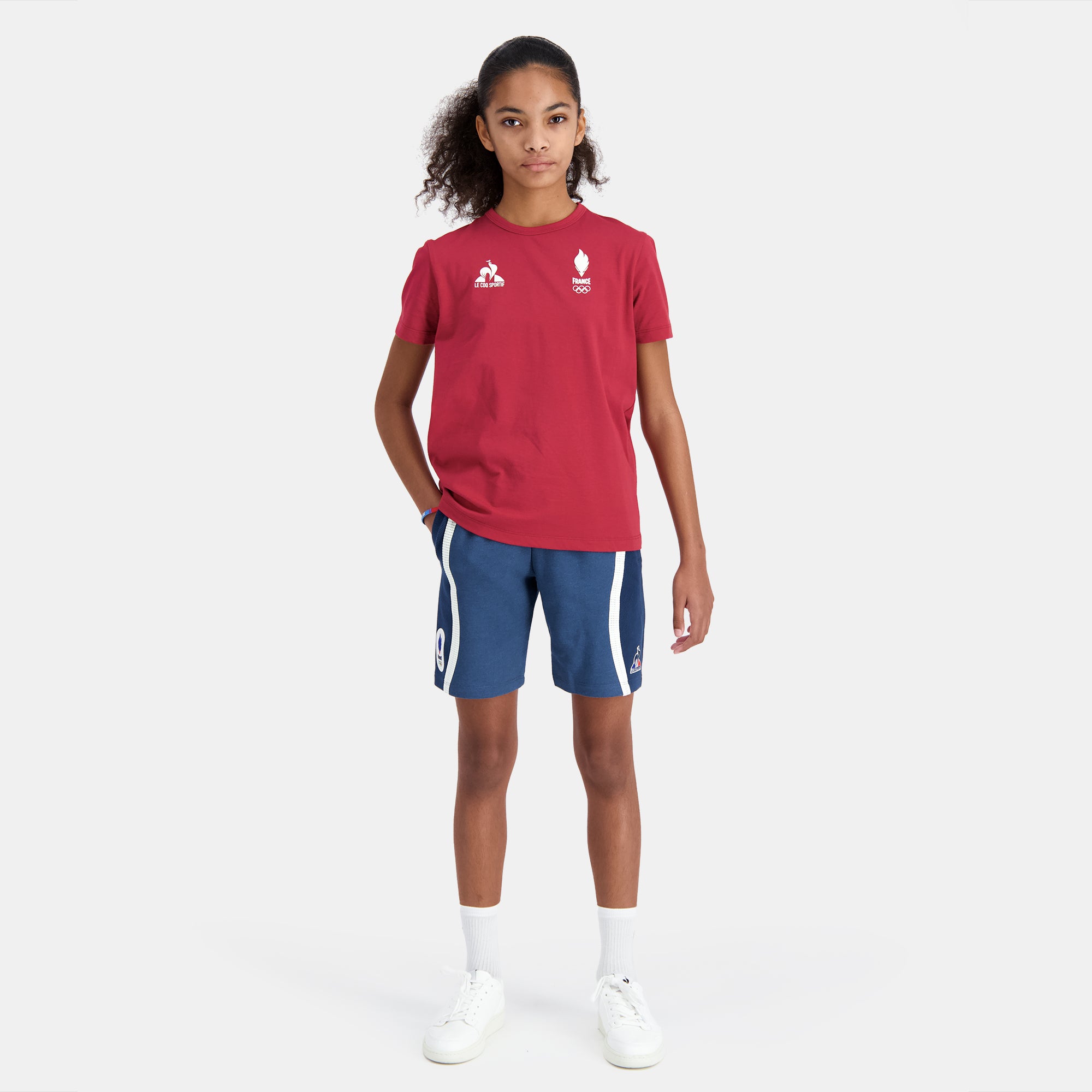 Shorts France s Olympic team for kids Le Coq Sportif