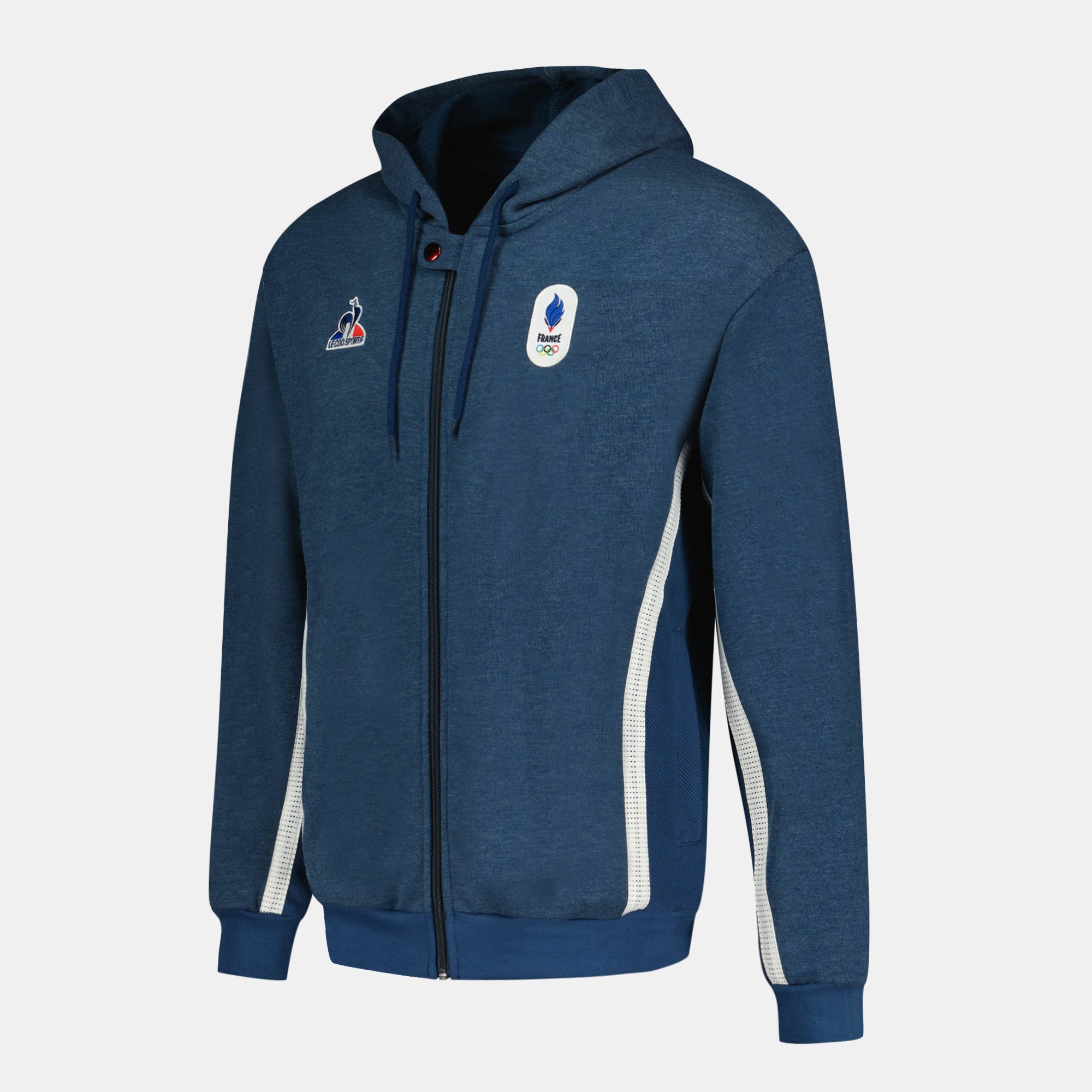 Zip-Up Hoodie for men Équipe de France Olympique - Blue – Le Coq 