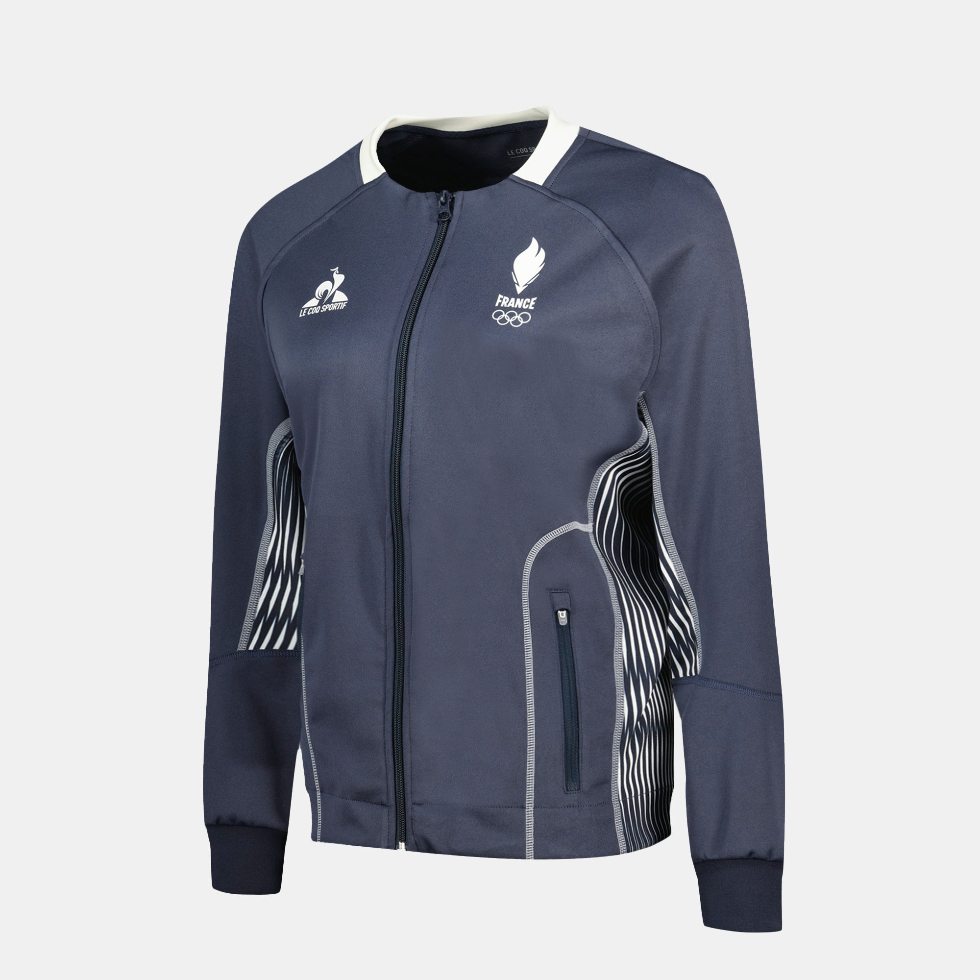 Zip Up Sweatshirtshirt France s Olympic team for women Le Coq Sportif