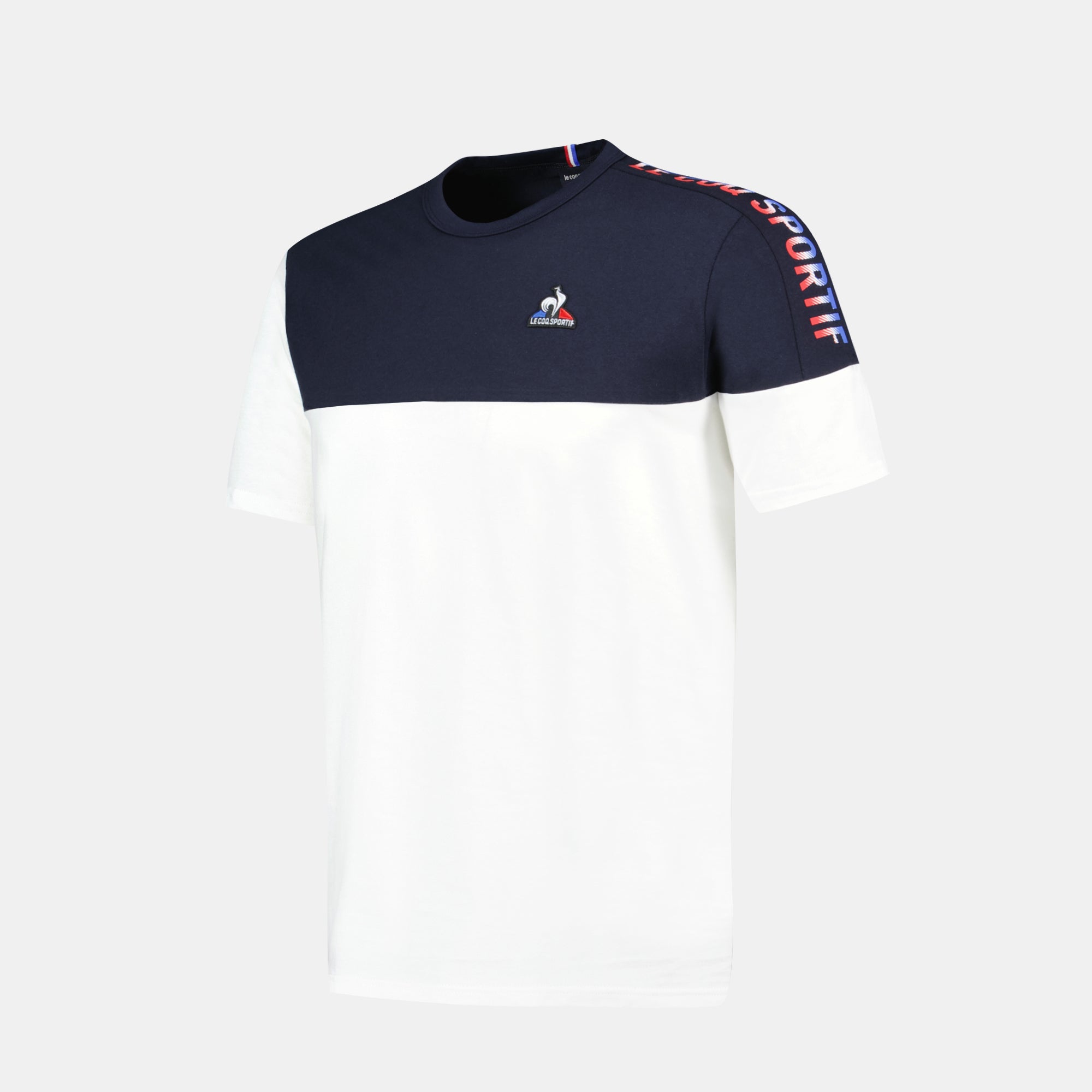 Le coq sportif hot sale tricolore t shirt