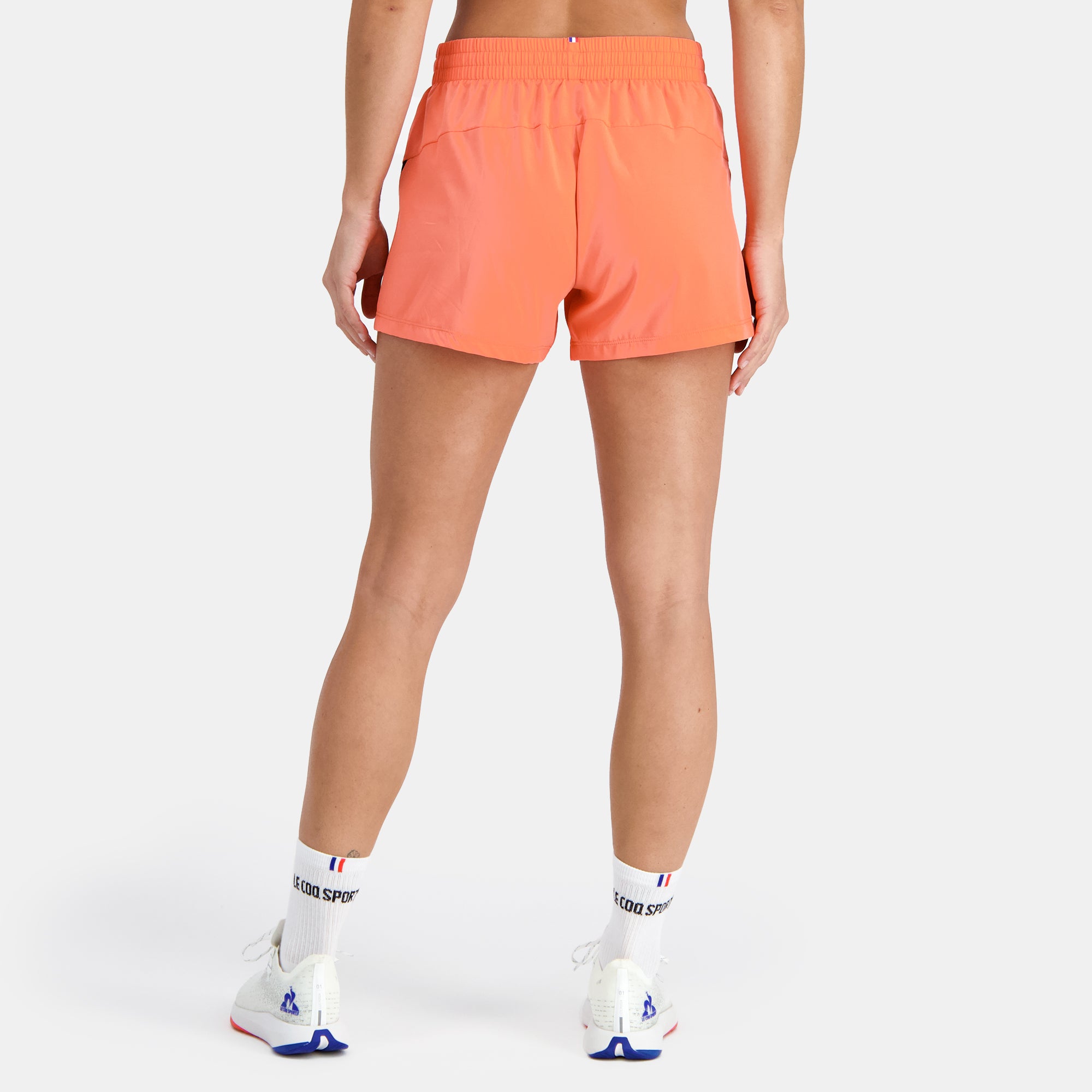 Short le coq on sale sportif femme orange