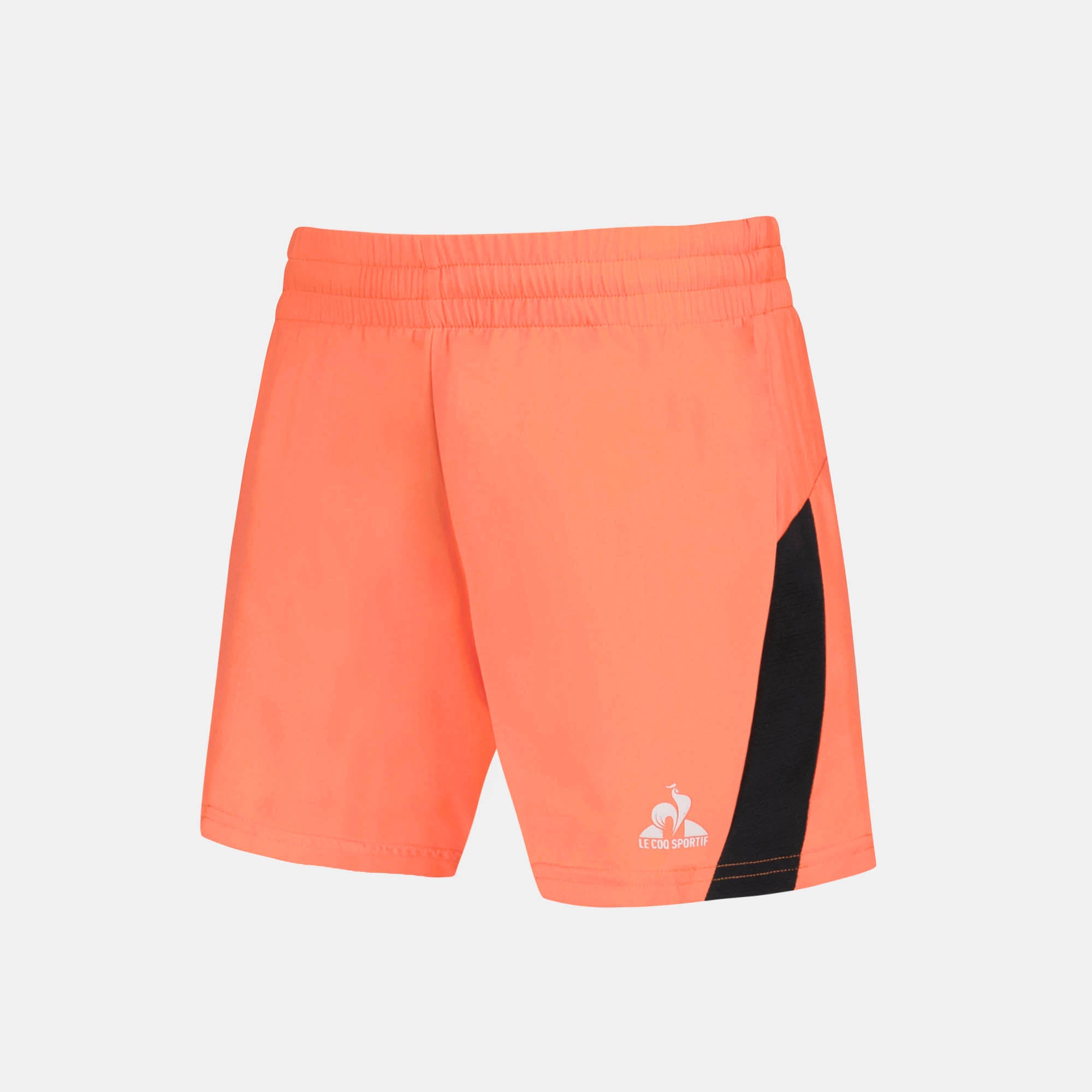 2410238 TRAINING Short N 1 W orange perf black Shorts for women