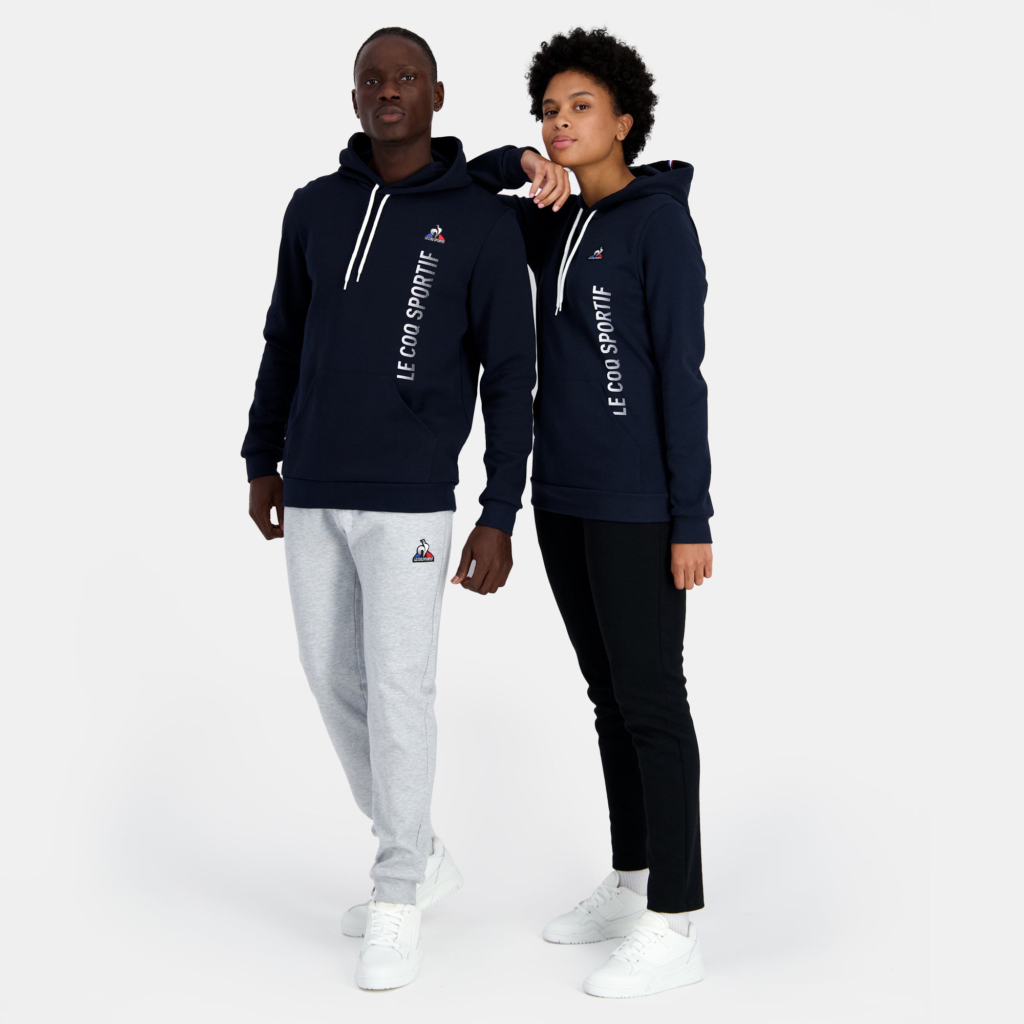 Hoodie Unisex - Blue – Le Coq Sportif