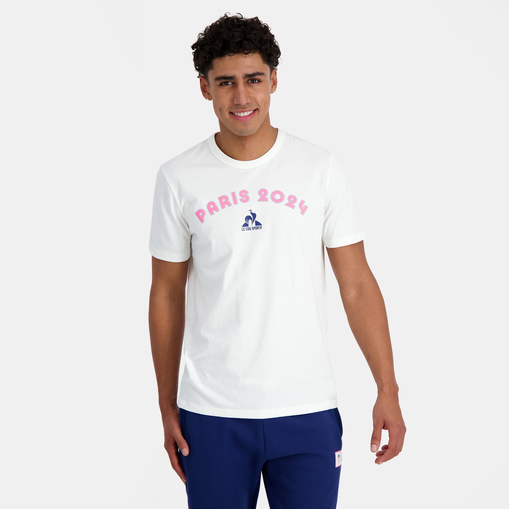 2410272-GRAPHIC P24 Tee SS N°4 M marshmallow  | Camiseta Hombre