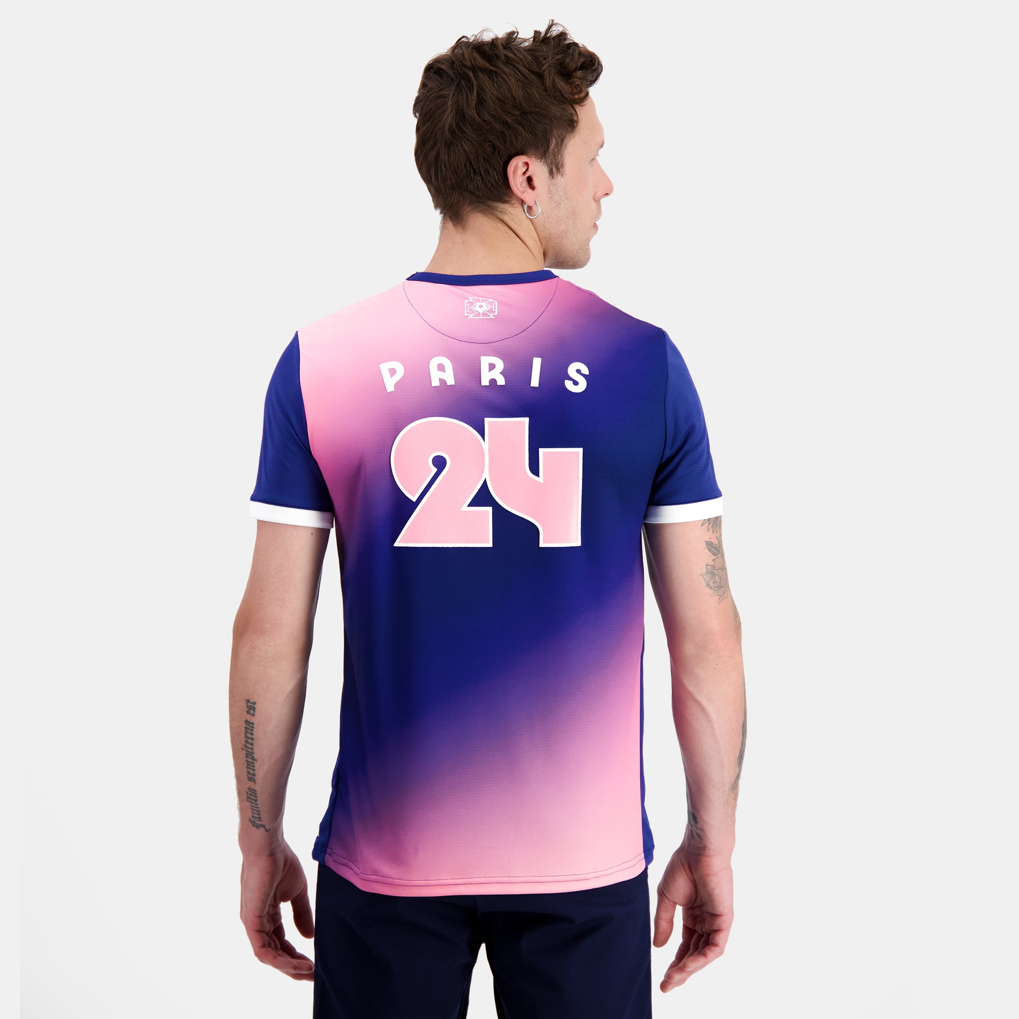 Camiseta Hombre Paris 2024 Azul Le Coq Sportif