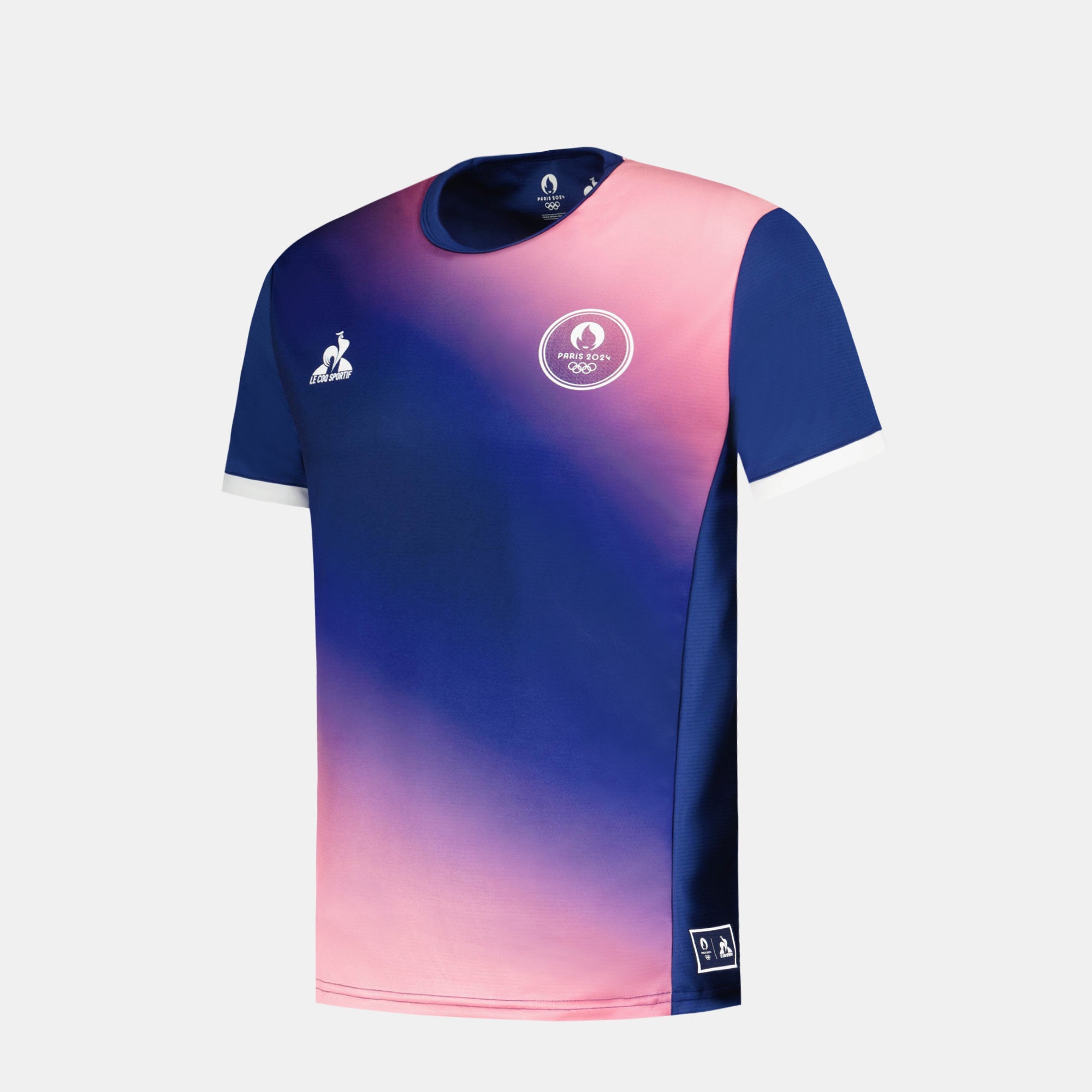 T Shirt for men Paris 2024 Blue Le Coq Sportif