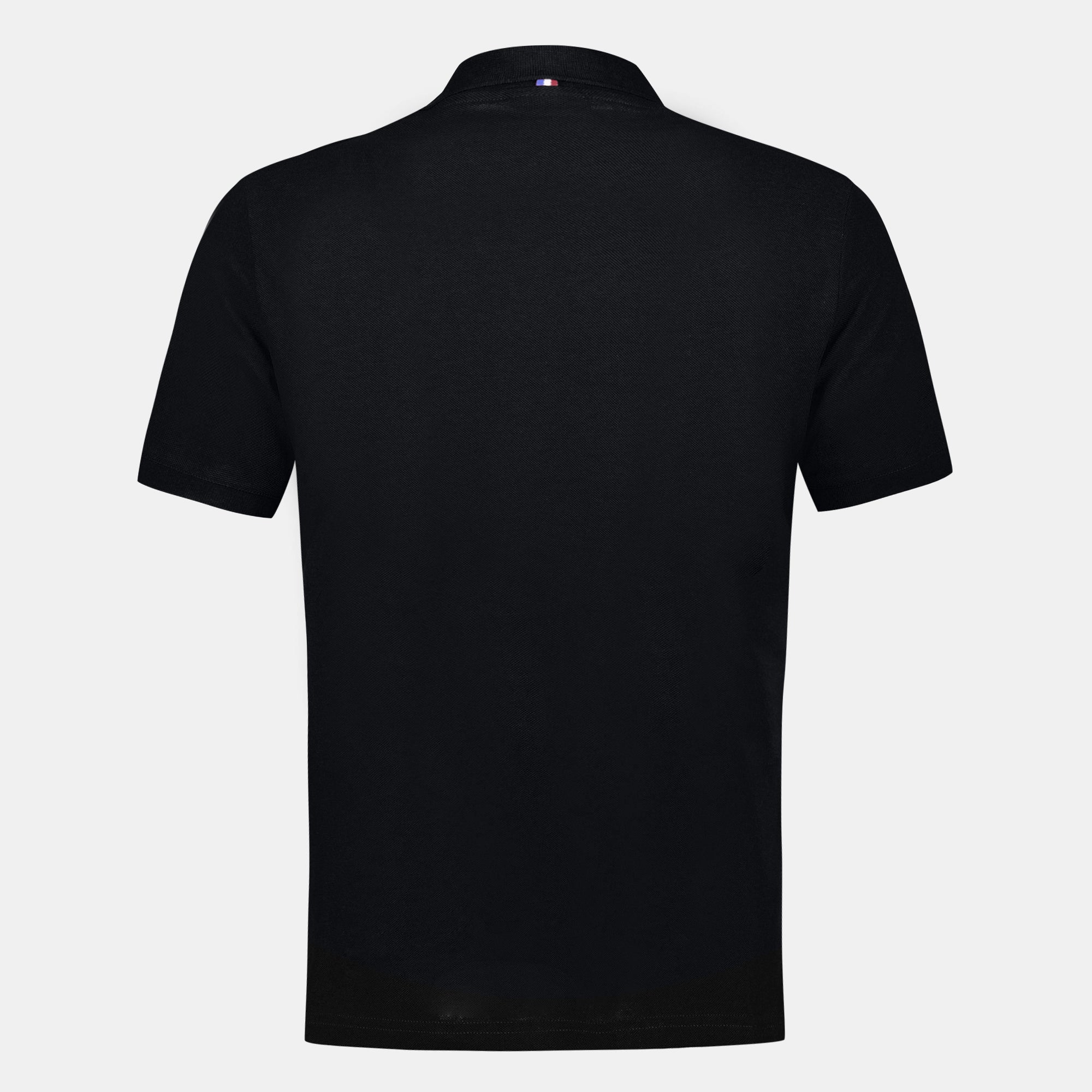 2410410-ESS T/T Polo SS N°1 M black | Polo Homme en jersey piqué coton