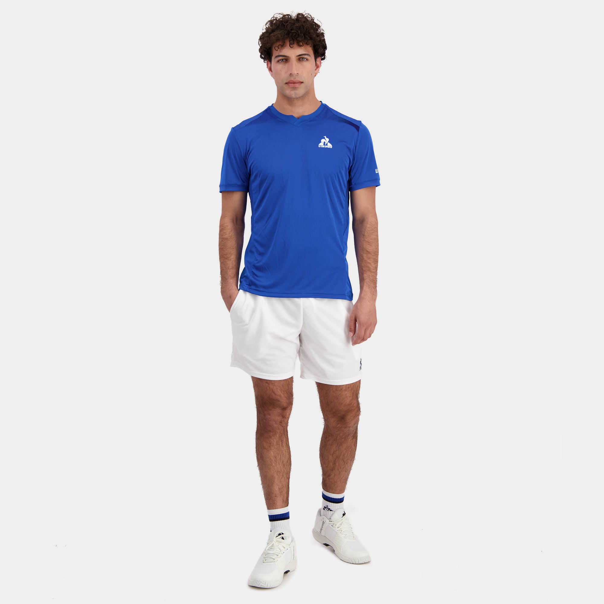 2410520-TENNIS PRO Short 24 N°1 M new optical wh  | Shorts für Herren