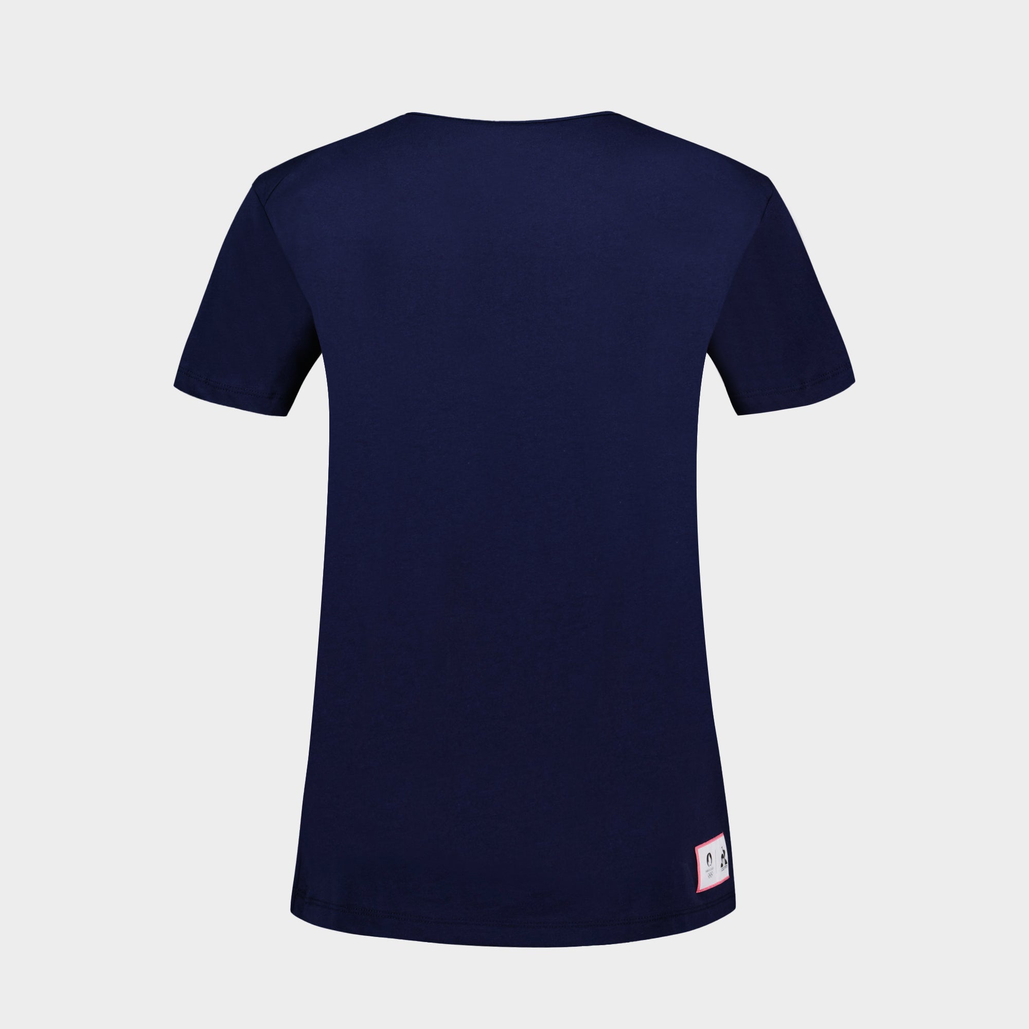 2410577-ESS P24 Tee SS Col V N°1 W bleu nuit  | Camiseta Mujer