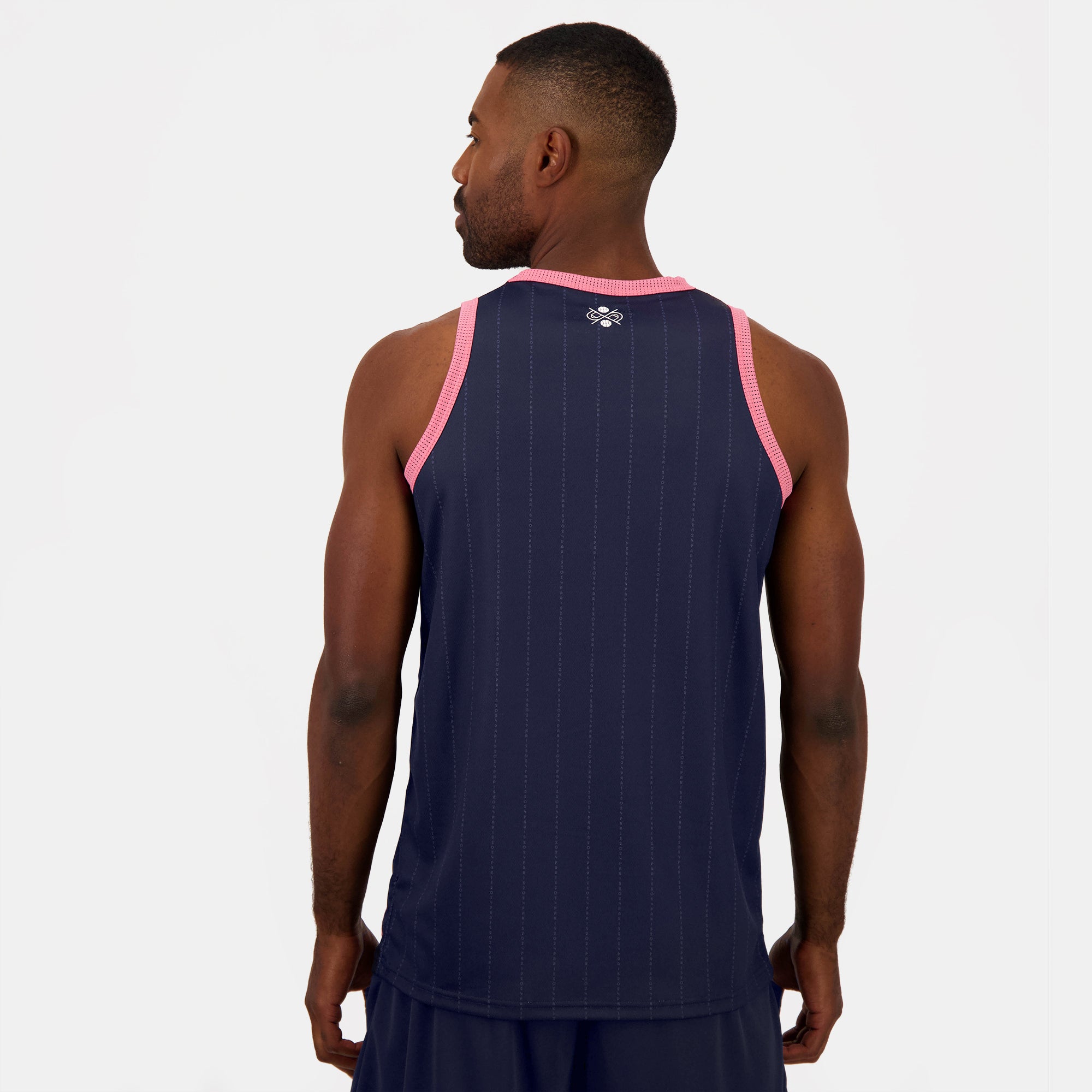 2410615-BASKET P24 Débardeur N°1 M bleu nuit  | Camiseta Sin Mangas Hombre