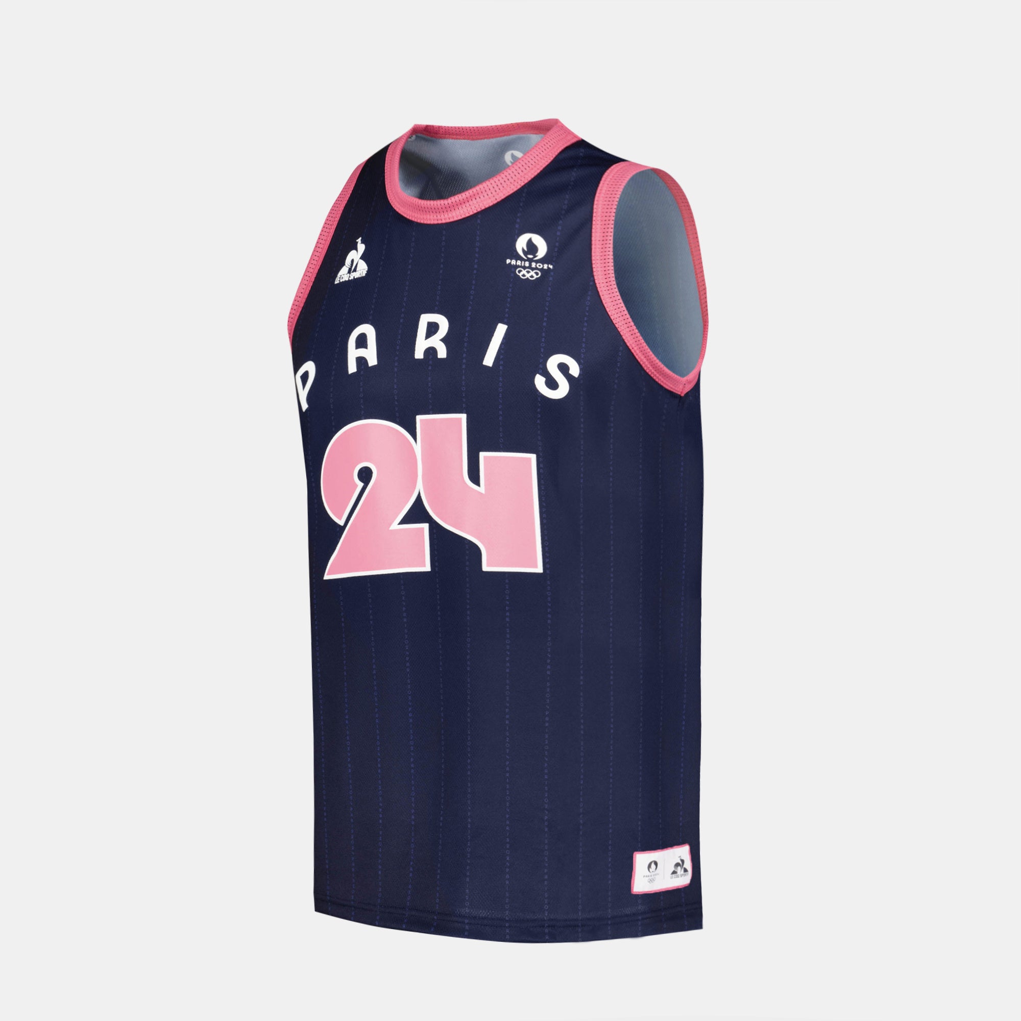 2410615-BASKET P24 Débardeur N°1 M bleu nuit  | Camiseta Sin Mangas Hombre