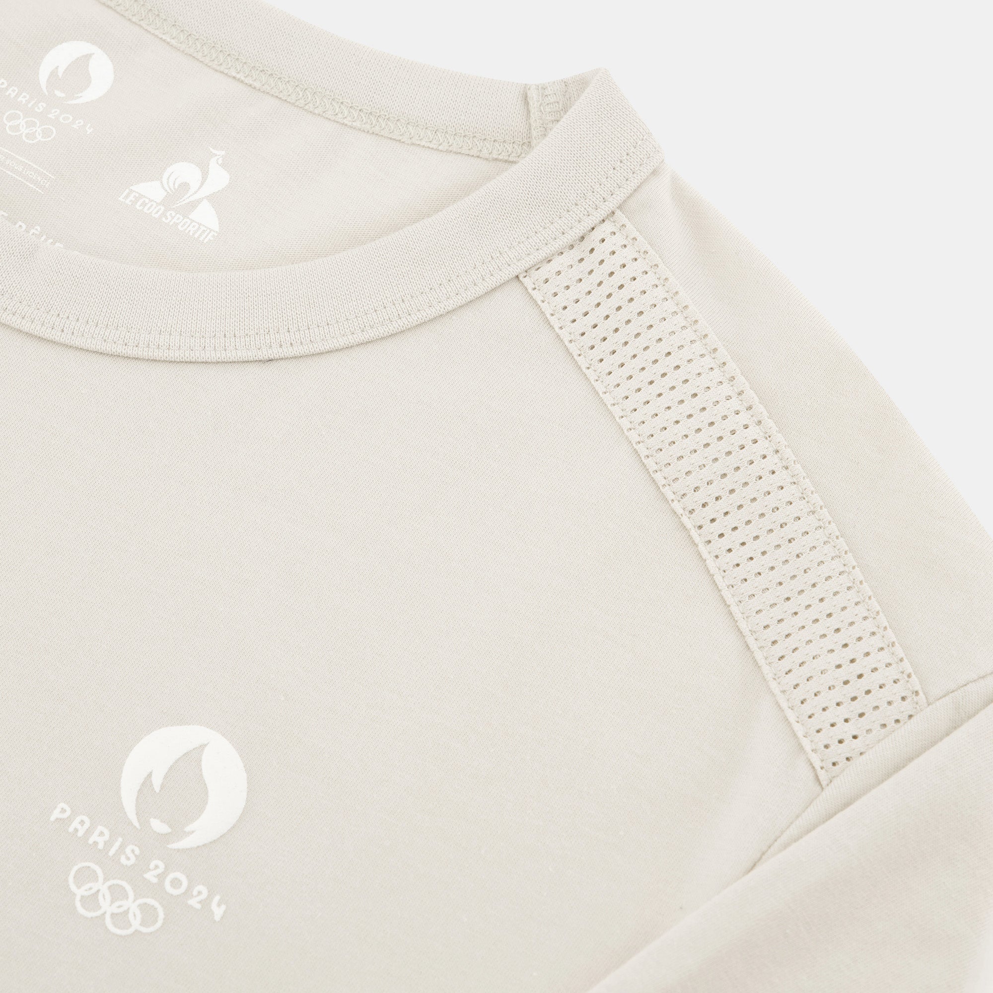 T shirt Homme Paris 2024 Marron Le Coq Sportif