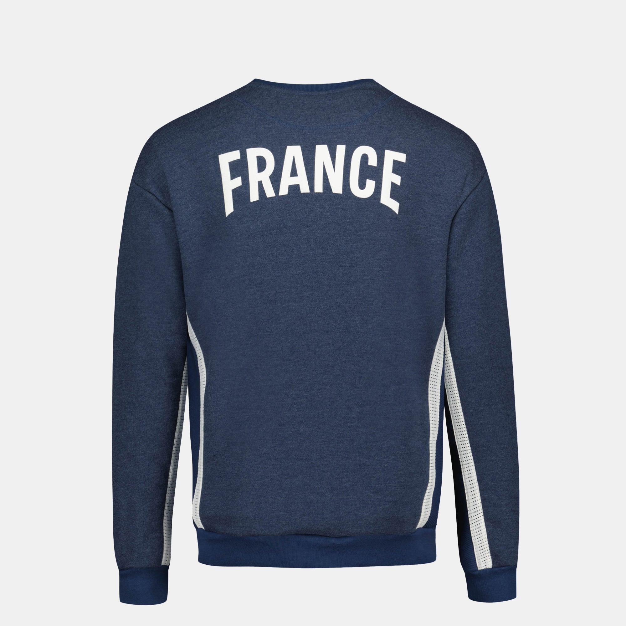 2421347-EFRO 24 Crew Sweat DOT M insignia blue | Felpa ufficiale della Squadra Olimpica Francese da uomo