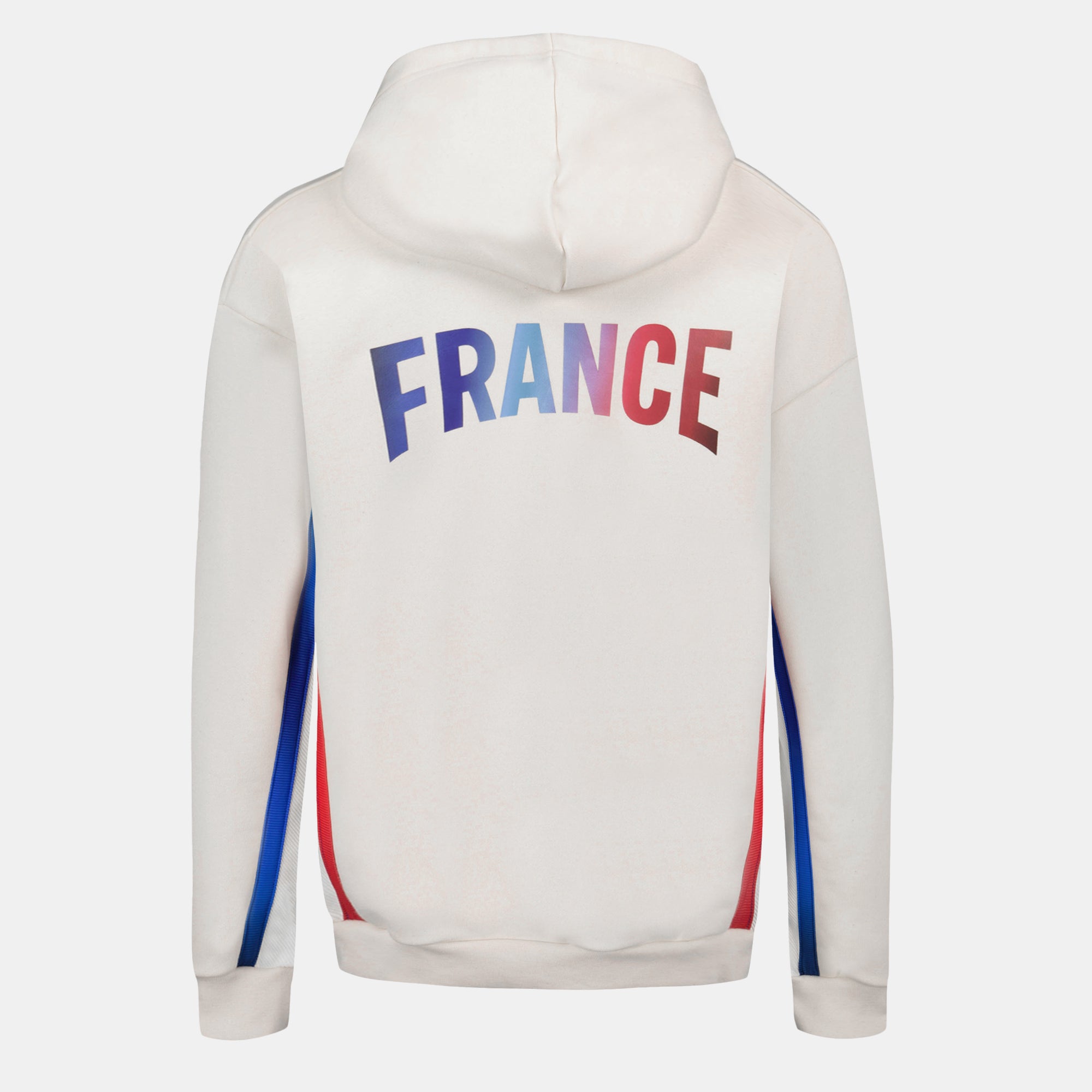 2421355-EFRO 24 FZ Hoody DOT W écru | Veste à capuche officielle Équipe de France Femme