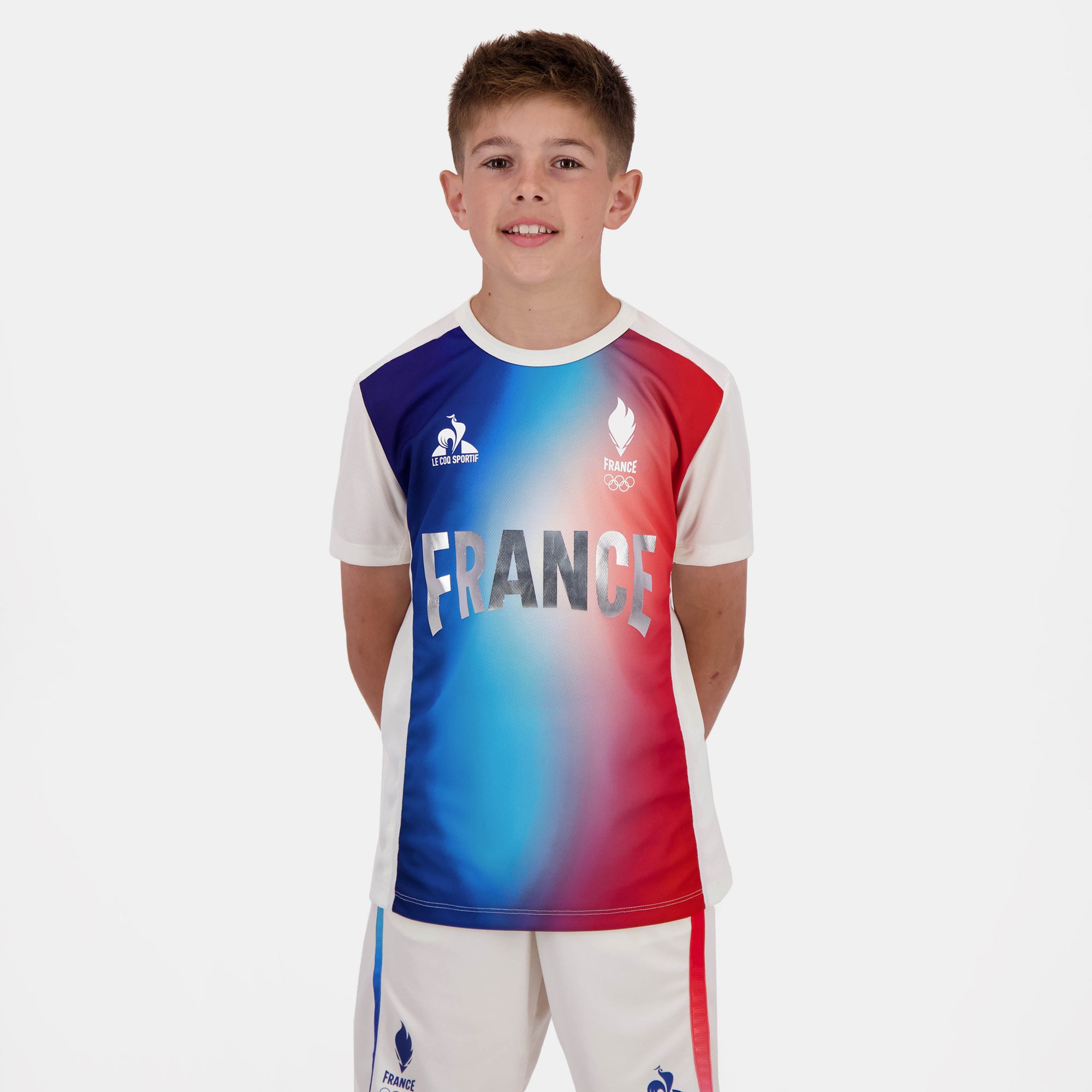 2421499-O PERF COMM Maillot Replica SS Enfant ma | Maillot Équipe de France Enfant