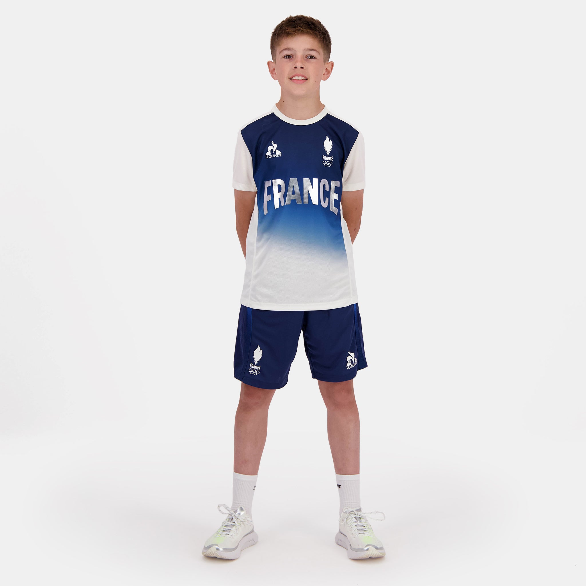 Camiseta Equipo Olimpico de Francia para Nino Le Coq Sportif