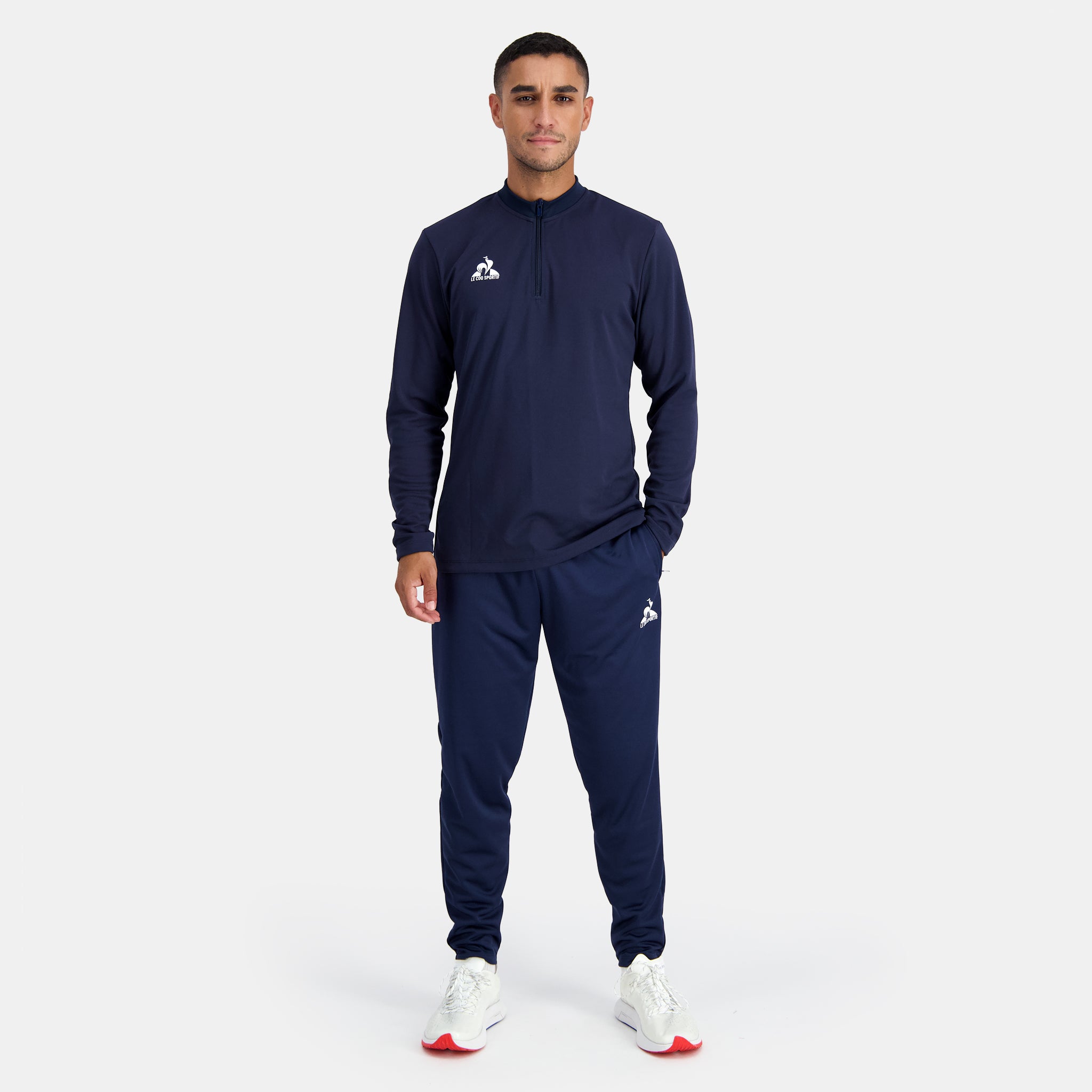 2421650-N°1 TRAINING Sweat 1/2 Zip M dress blues | Sweat Homme