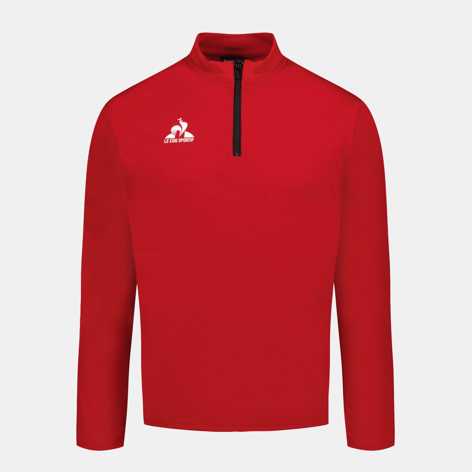 2421651-N°1 TRAINING Sweat 1/2 Zip M pur rouge | Sweat Homme