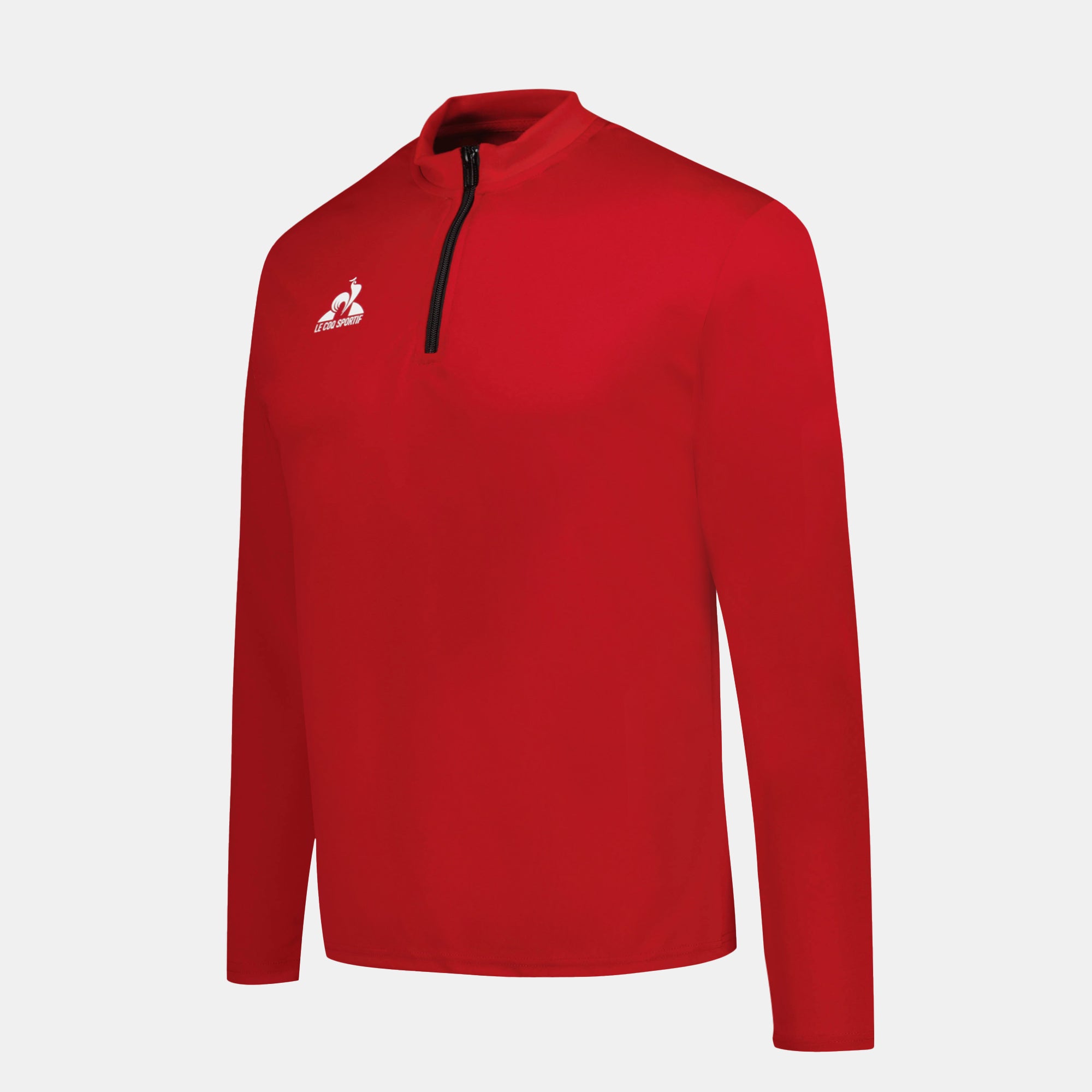 2421651-N°1 TRAINING Sweat 1/2 Zip M pur rouge | Sweat Homme