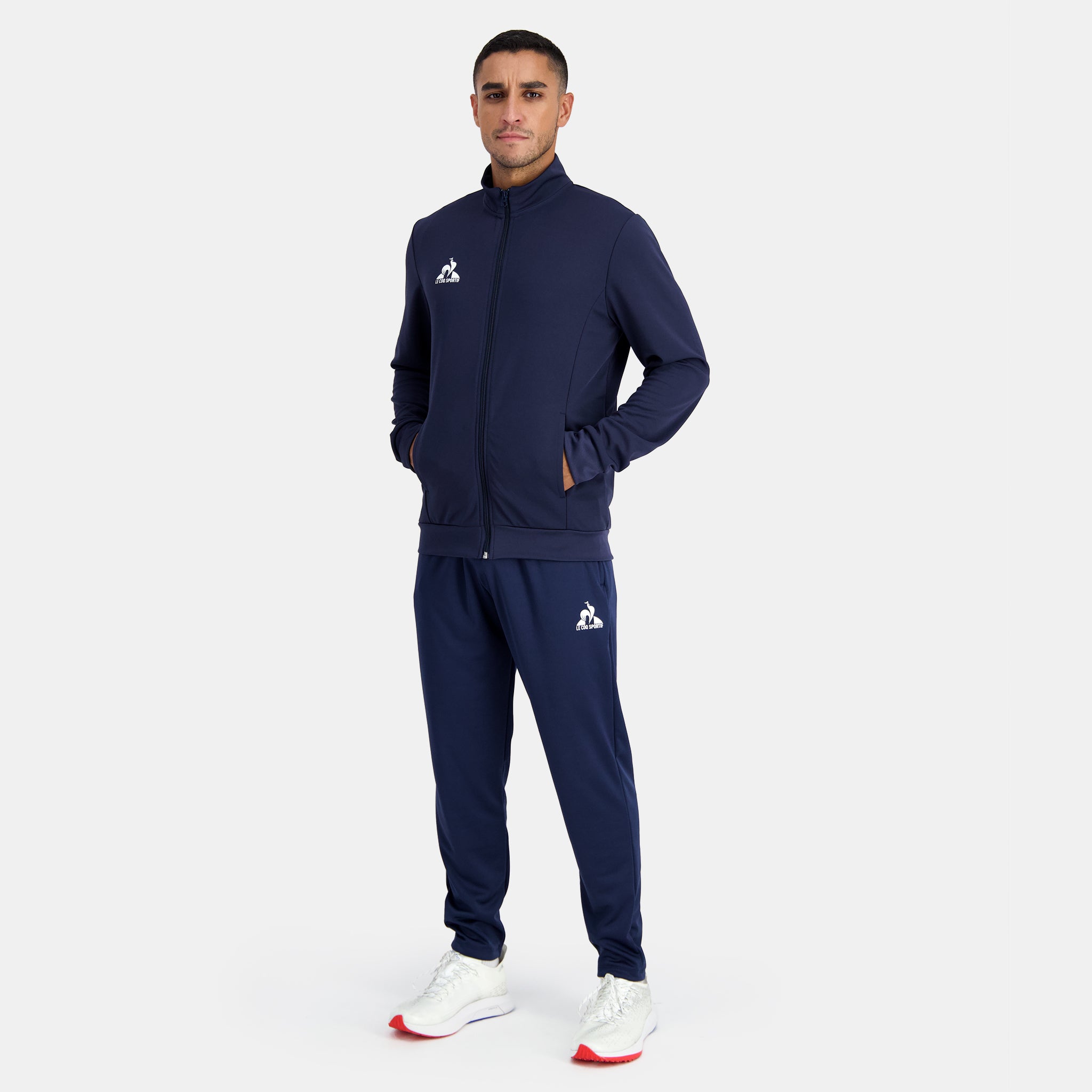 2421658-TRAINING FZ Sweat N°1 M dress blues | Sweat zippé Homme